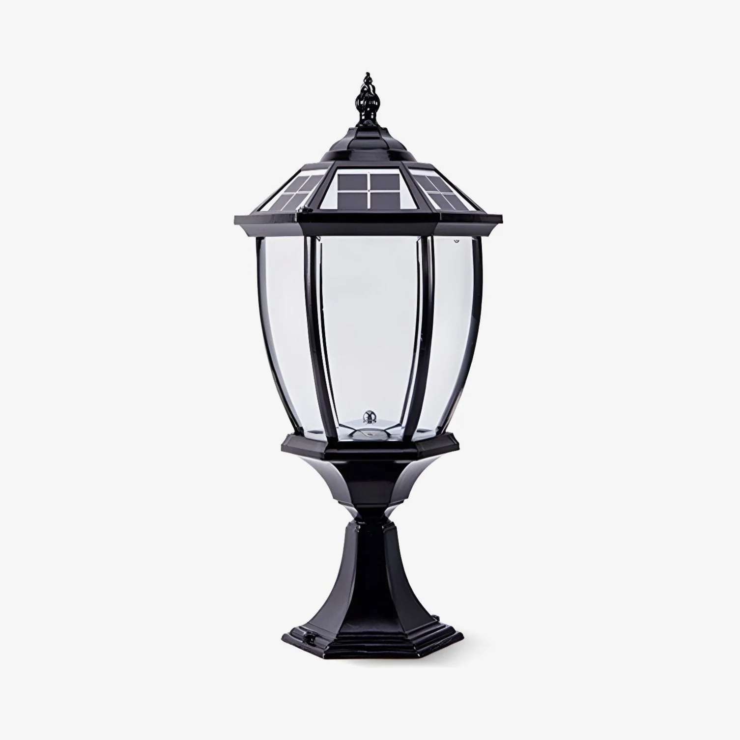 Cezoria Unique Solar Glass Lantern Outdoor Lamp