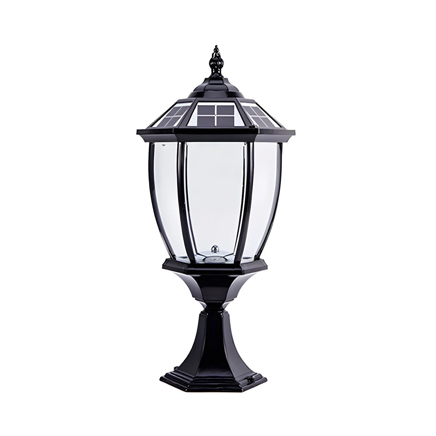Cezoria Unique Solar Glass Lantern Outdoor Lamp - Image 5