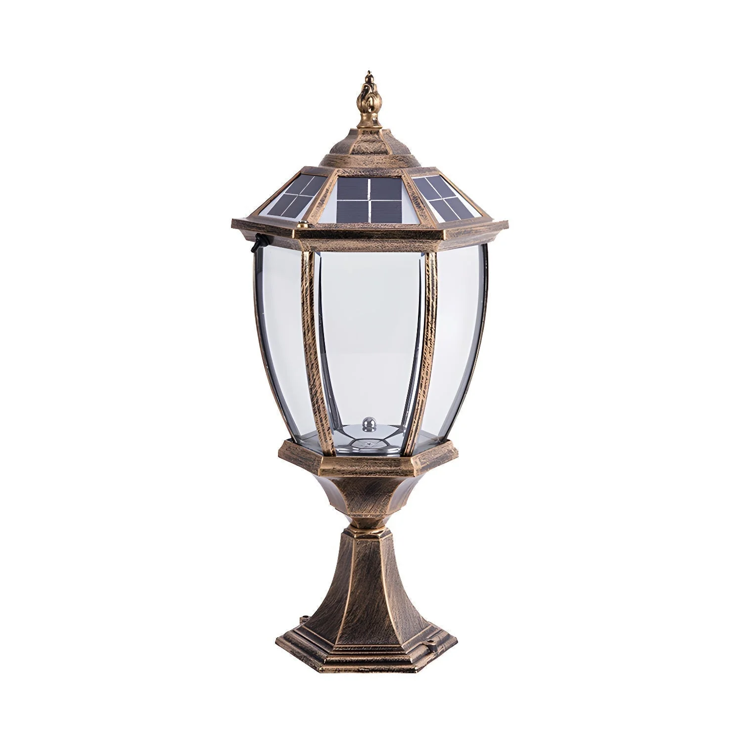 Cezoria Unique Solar Glass Lantern Outdoor Lamp - Image 9