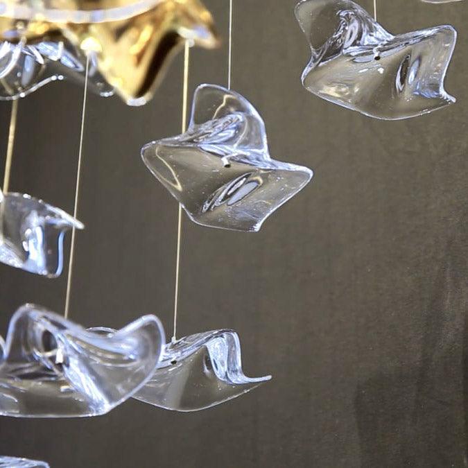 Cezorisra Luxury Brass Linear Chandelier - Image 11