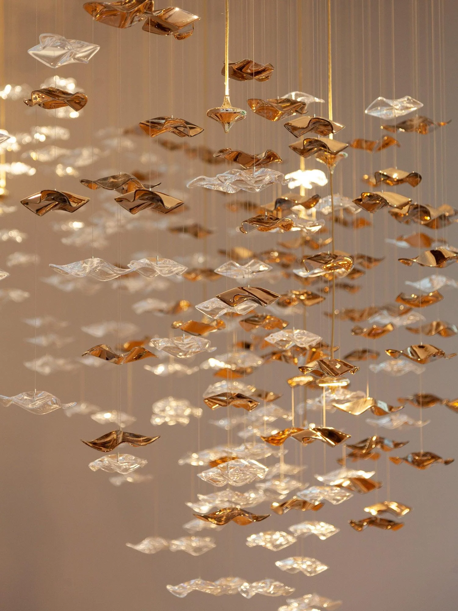 Cezorisra Luxury Brass Linear Chandelier - Image 20