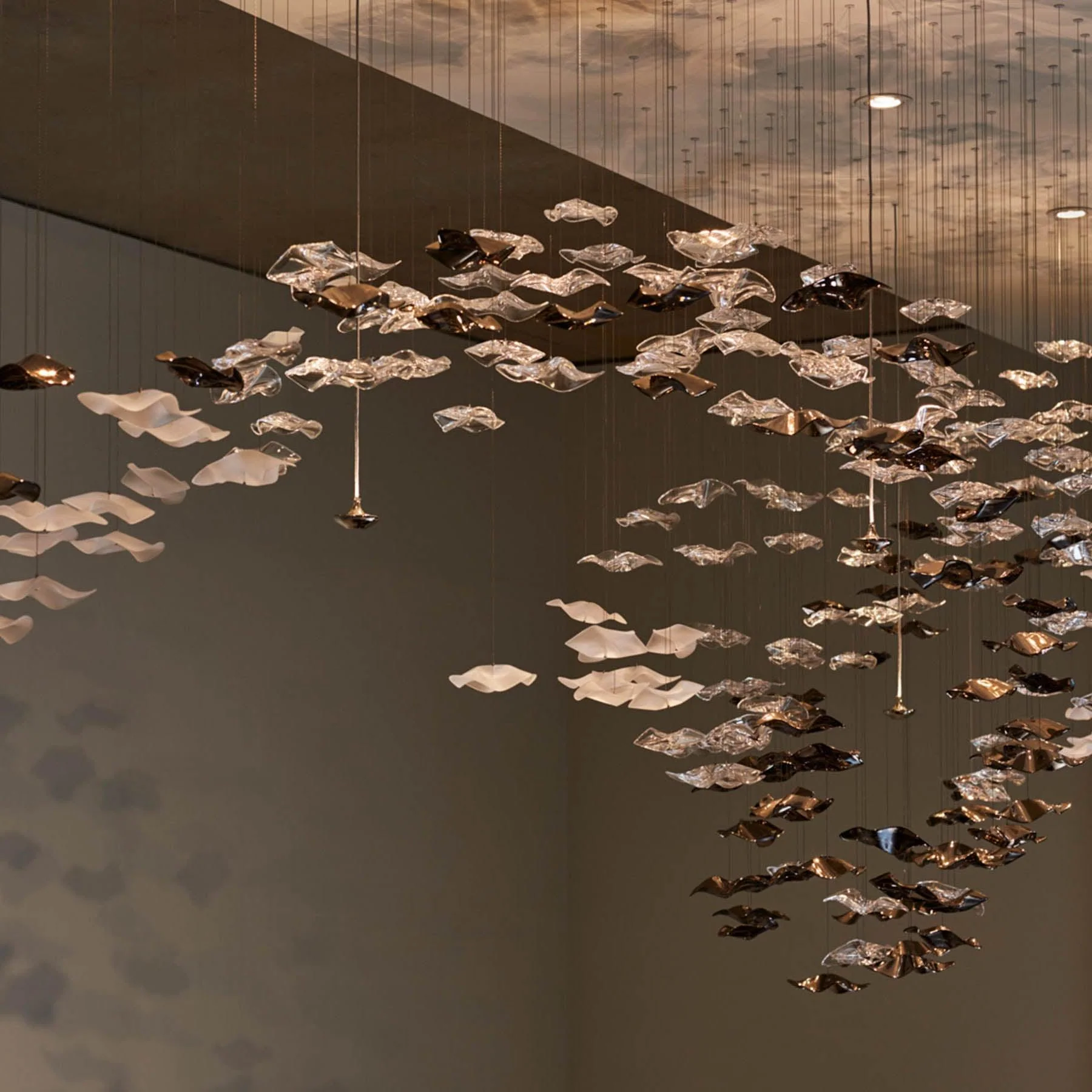 Cezorisra Luxury Brass Linear Chandelier - Image 24