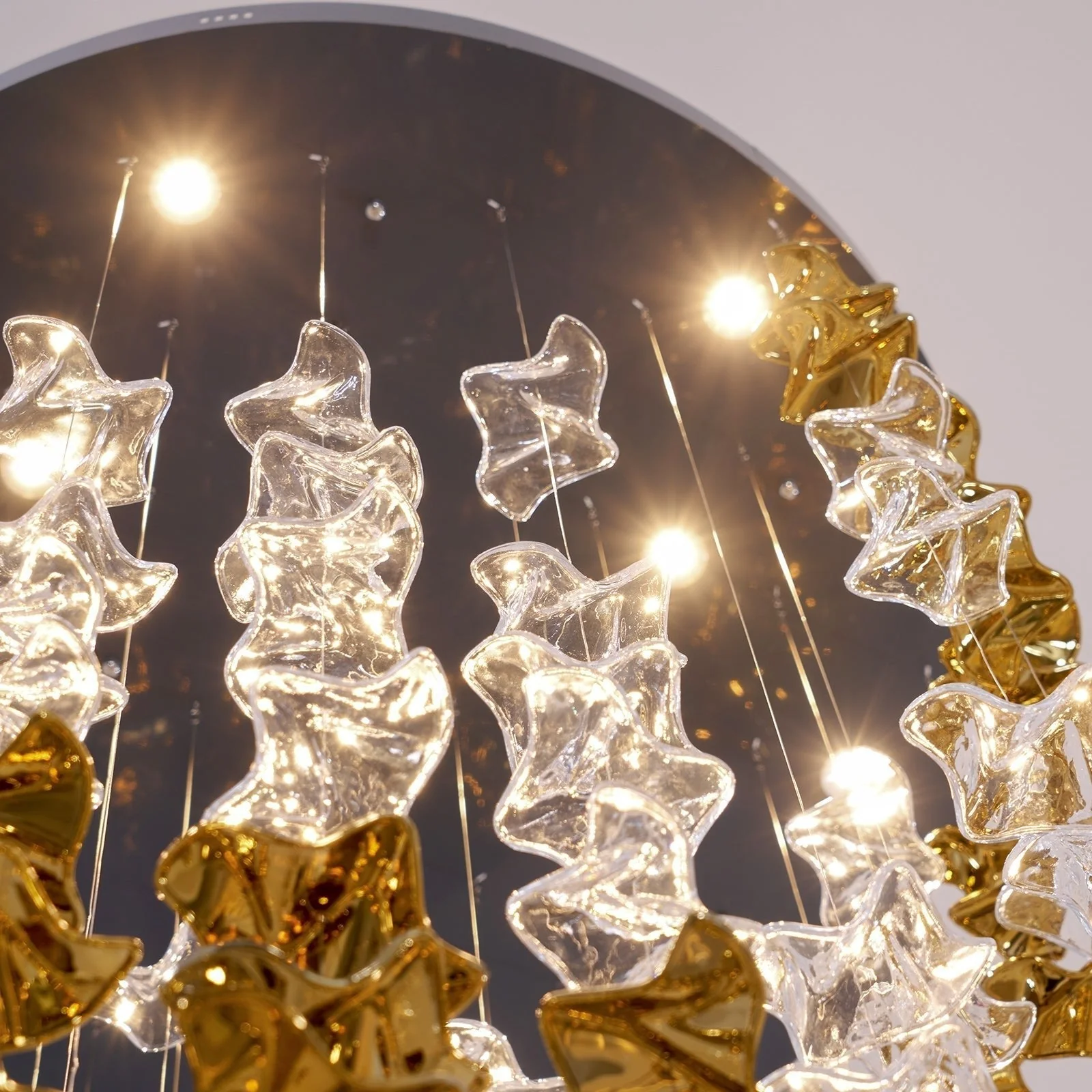 Cezorisra Luxury Brass Linear Chandelier - Image 37