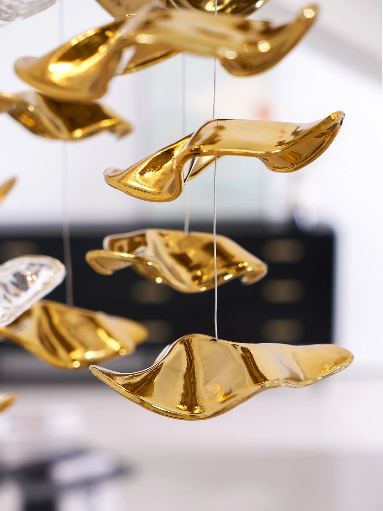 Cezorisra Luxury Brass Linear Chandelier - Image 48