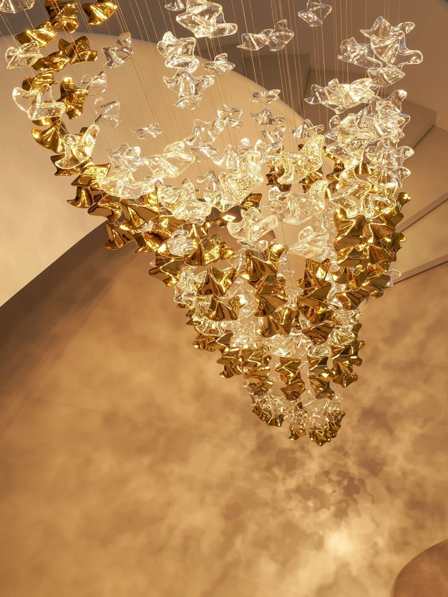 Cezorisra Luxury Brass Linear Chandelier - Image 49