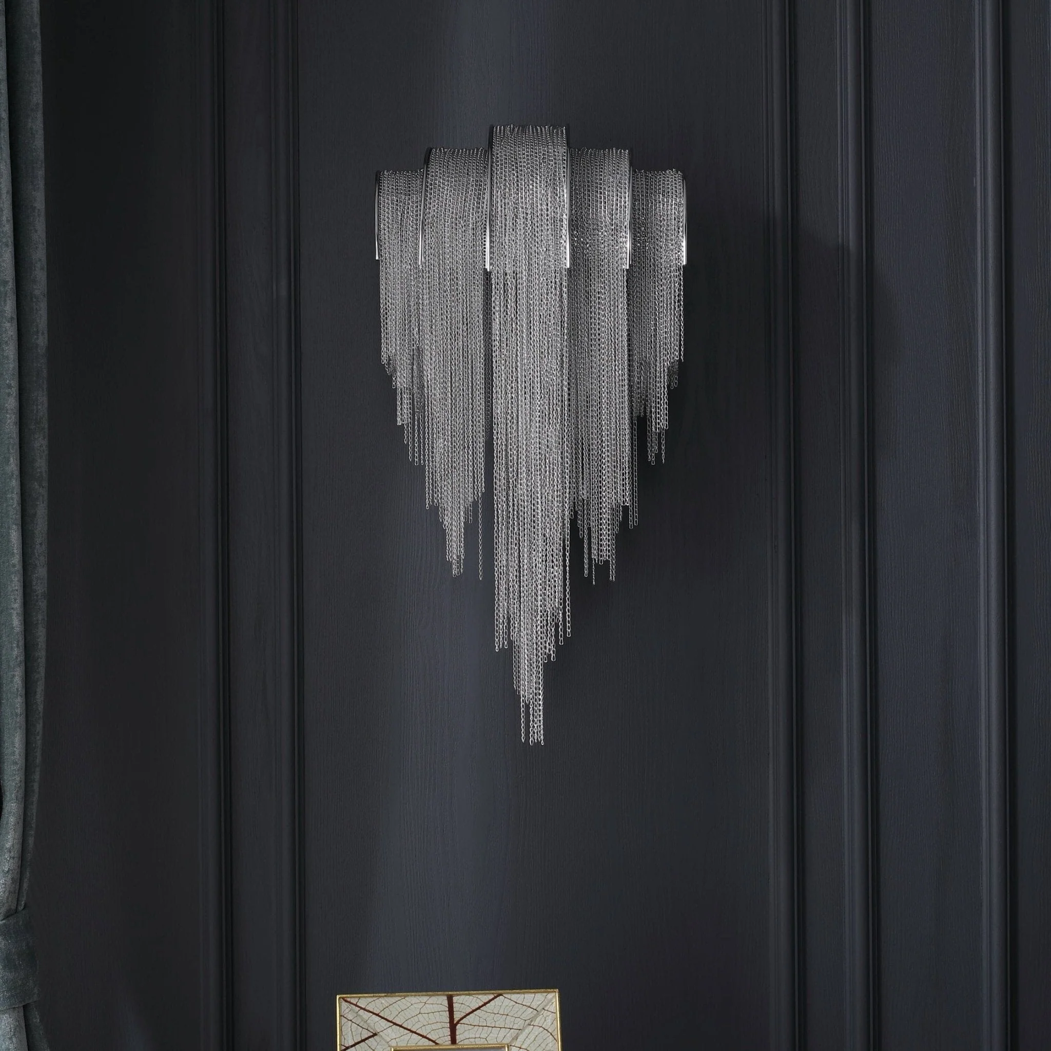 Chains Postmodern Luxury Tassel Wall Lamp - Image 35