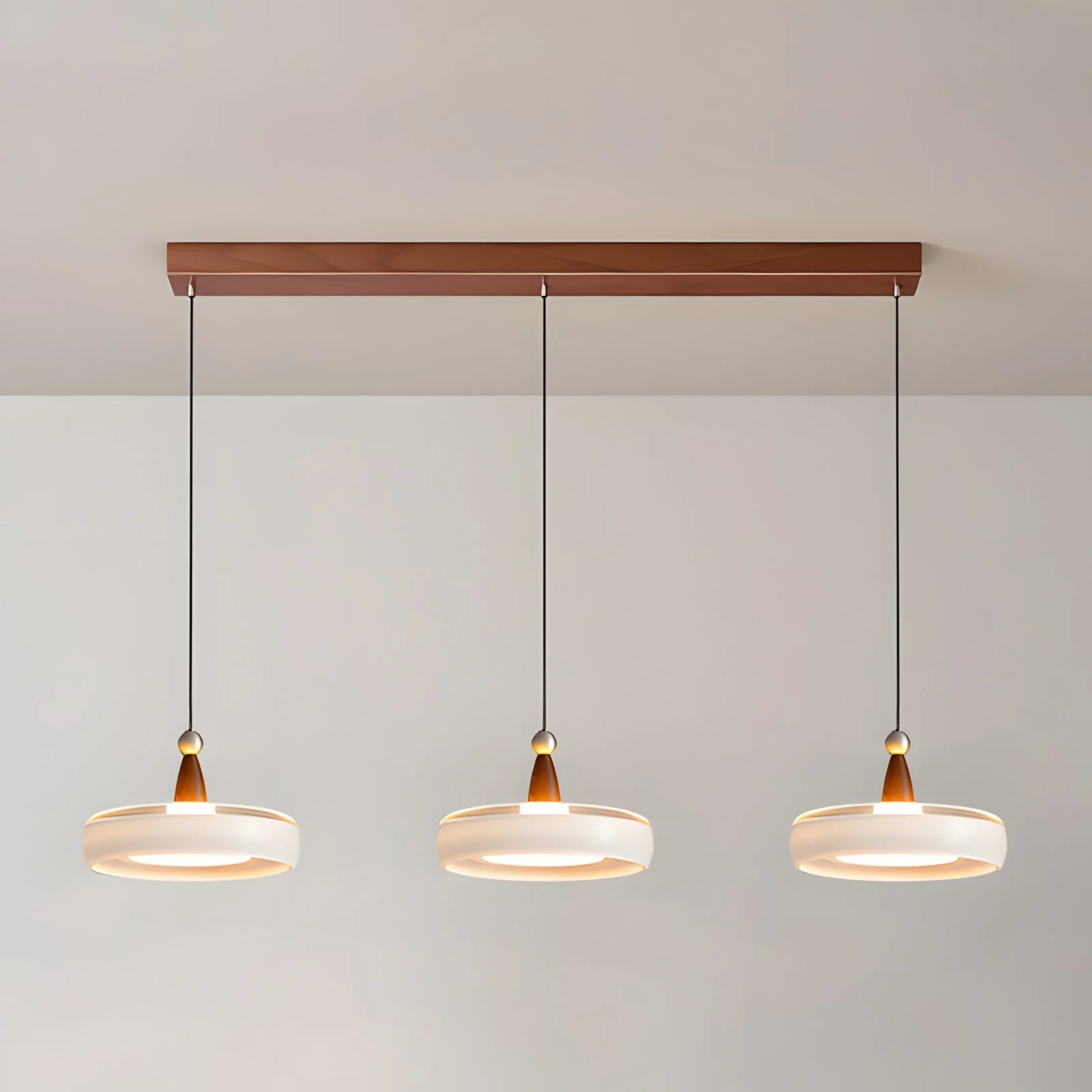 Champagne Modern Glass Pendant Light - Image 10