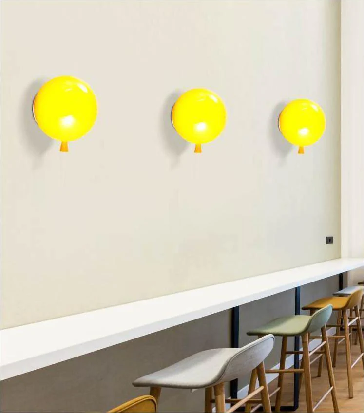 Cheerful Balloon Dream Plastic Wall Light - Image 34