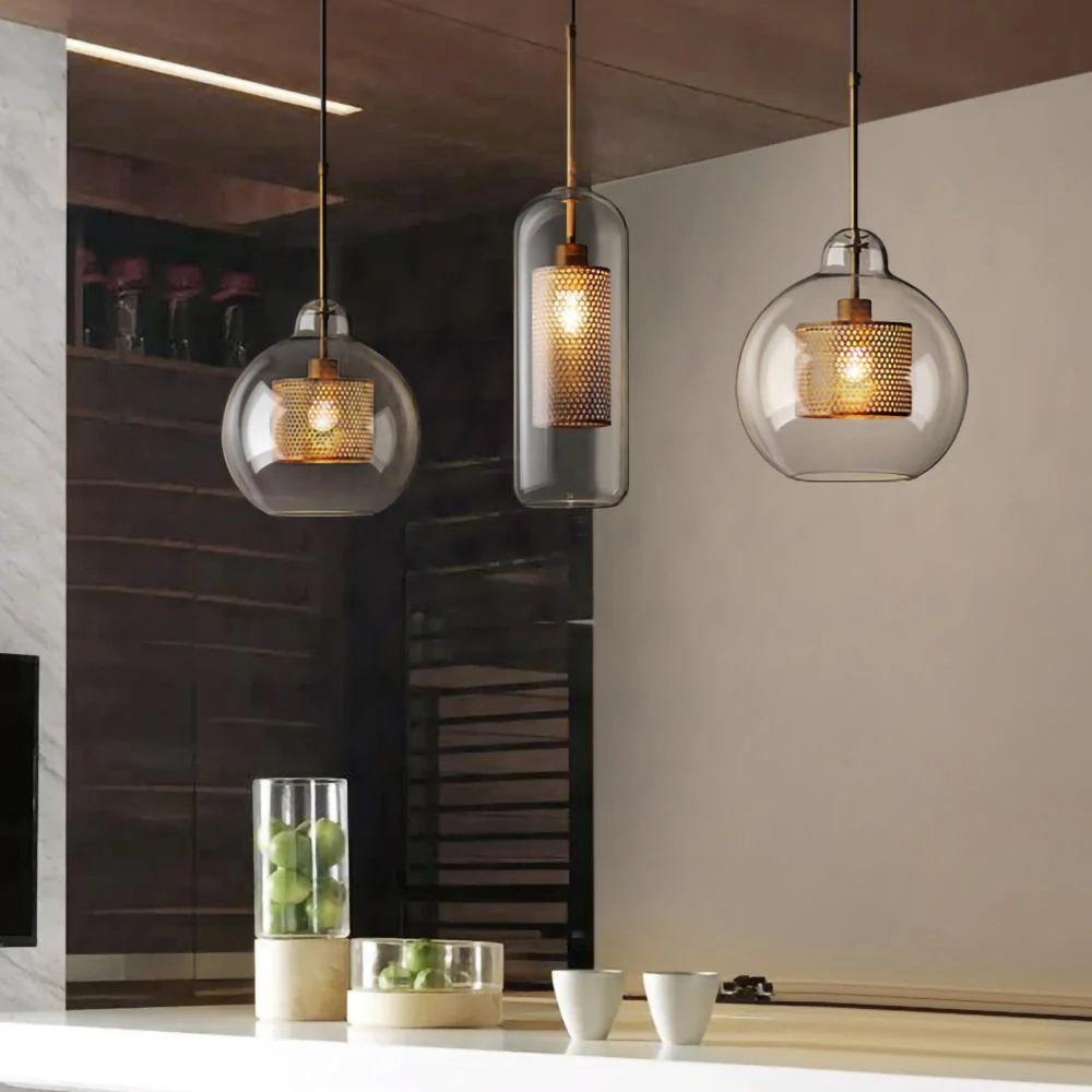 Chiswick Contemporary Glass Pendant Light - Image 3