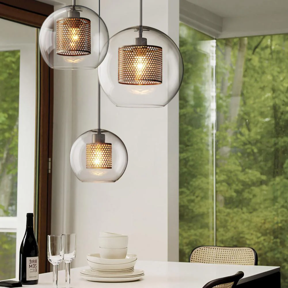 Chiswick Contemporary Glass Pendant Light - Image 6