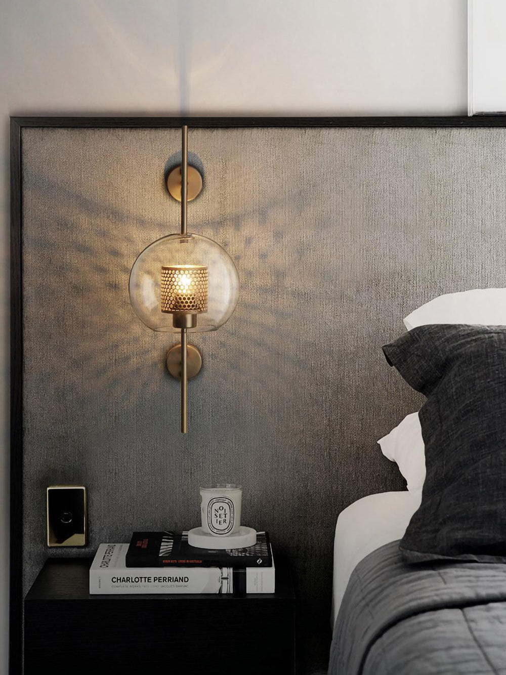 Chiswick Contemporary Glass Wall Light - Image 10