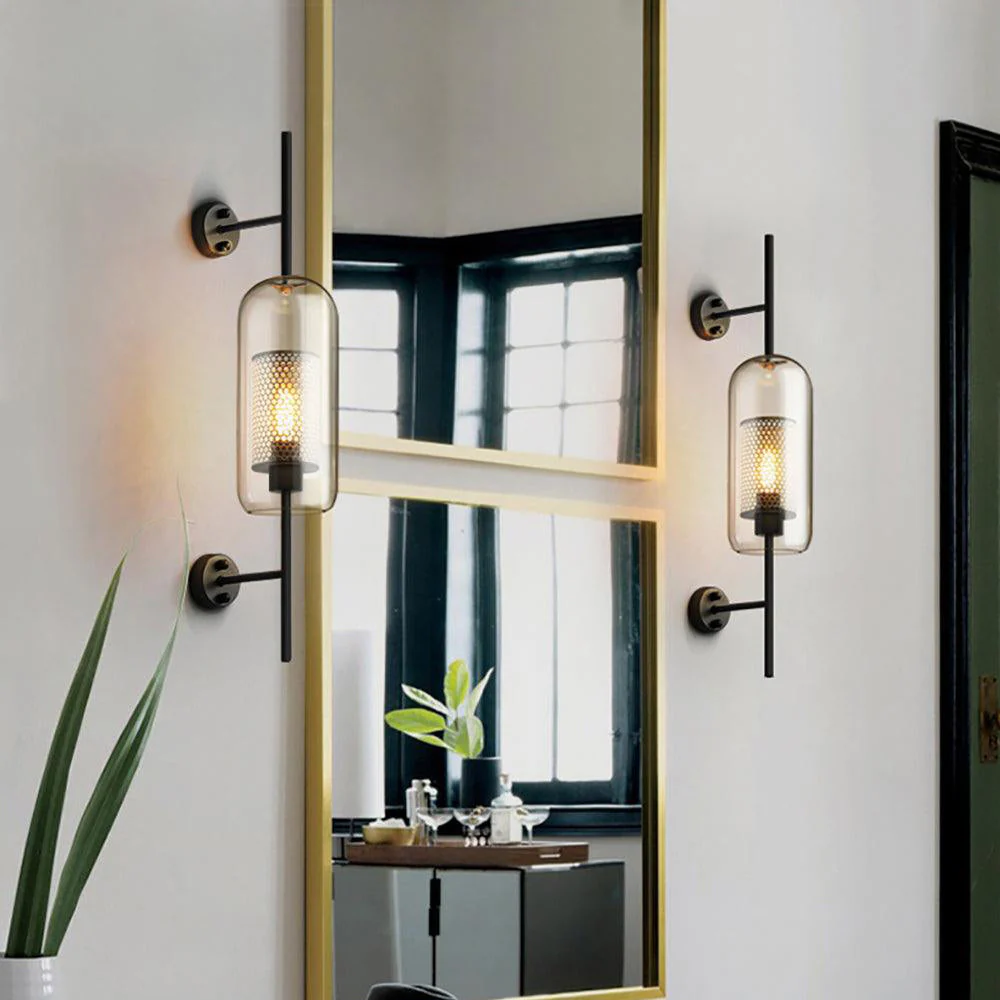Chiswick Contemporary Glass Wall Light - Image 2