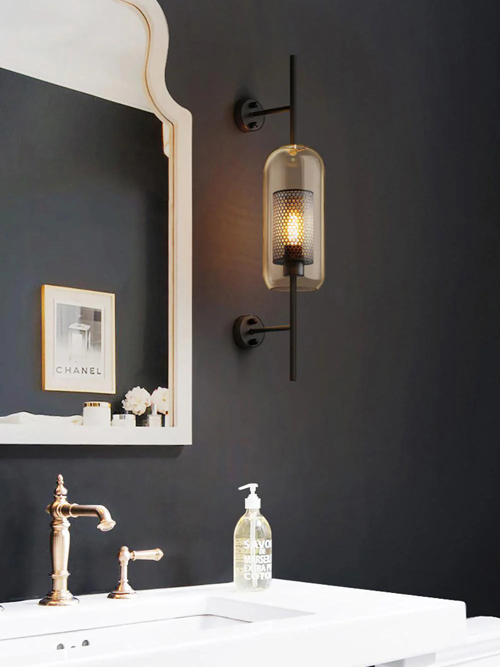 Chiswick Contemporary Glass Wall Light - Image 20