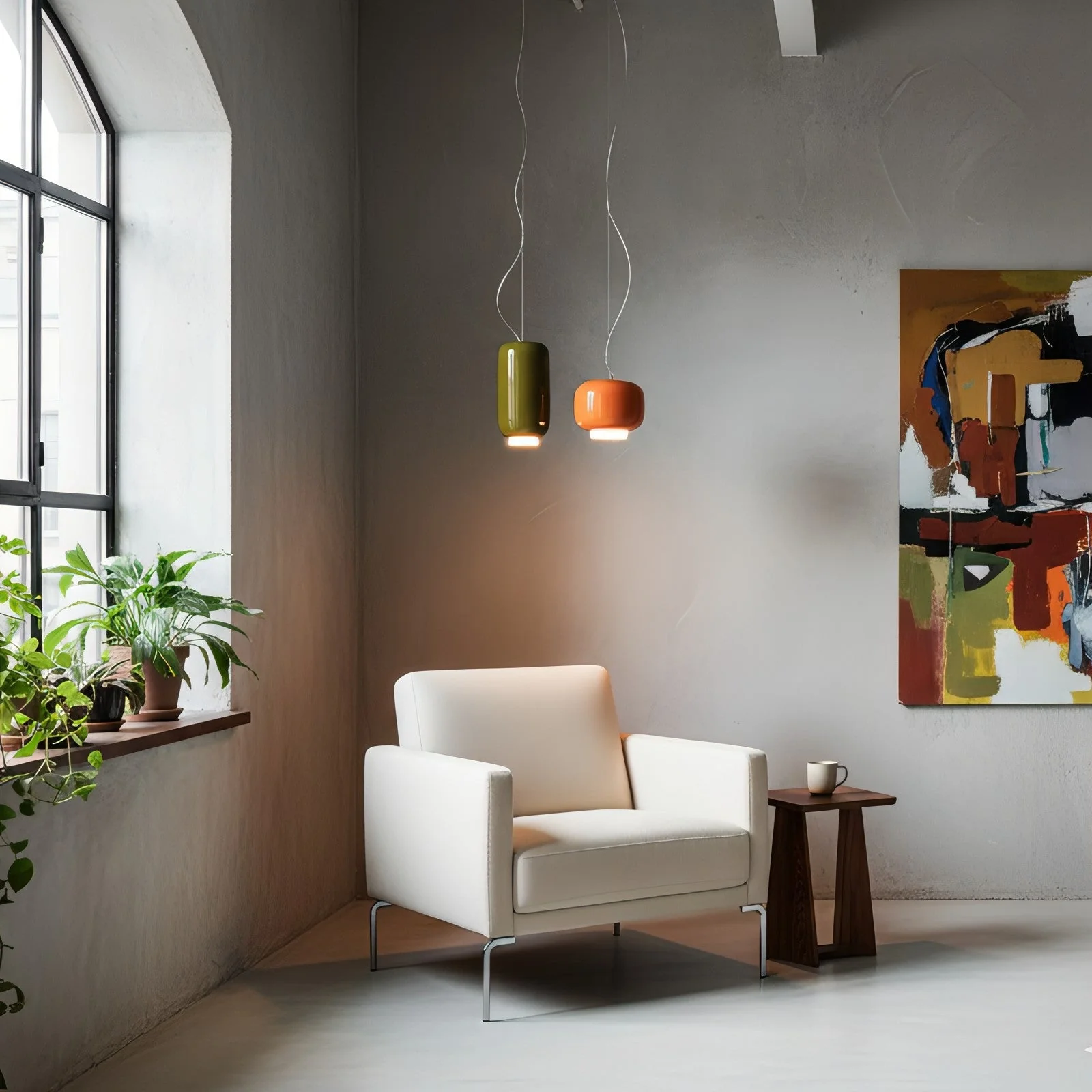 Chouchin Modern Glass Pendant Light - Image 5