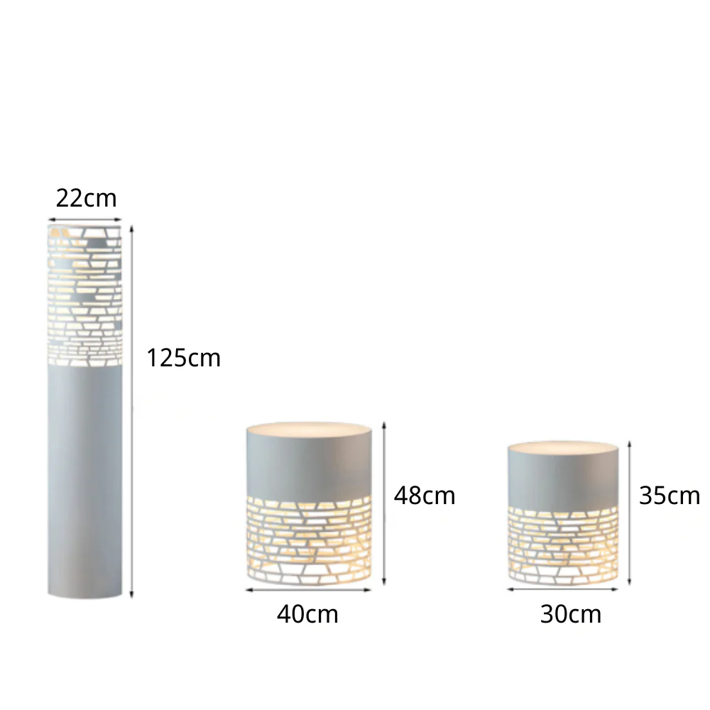 Chuch Stylish LED Cylinder Outdoor Lamp - Image 8