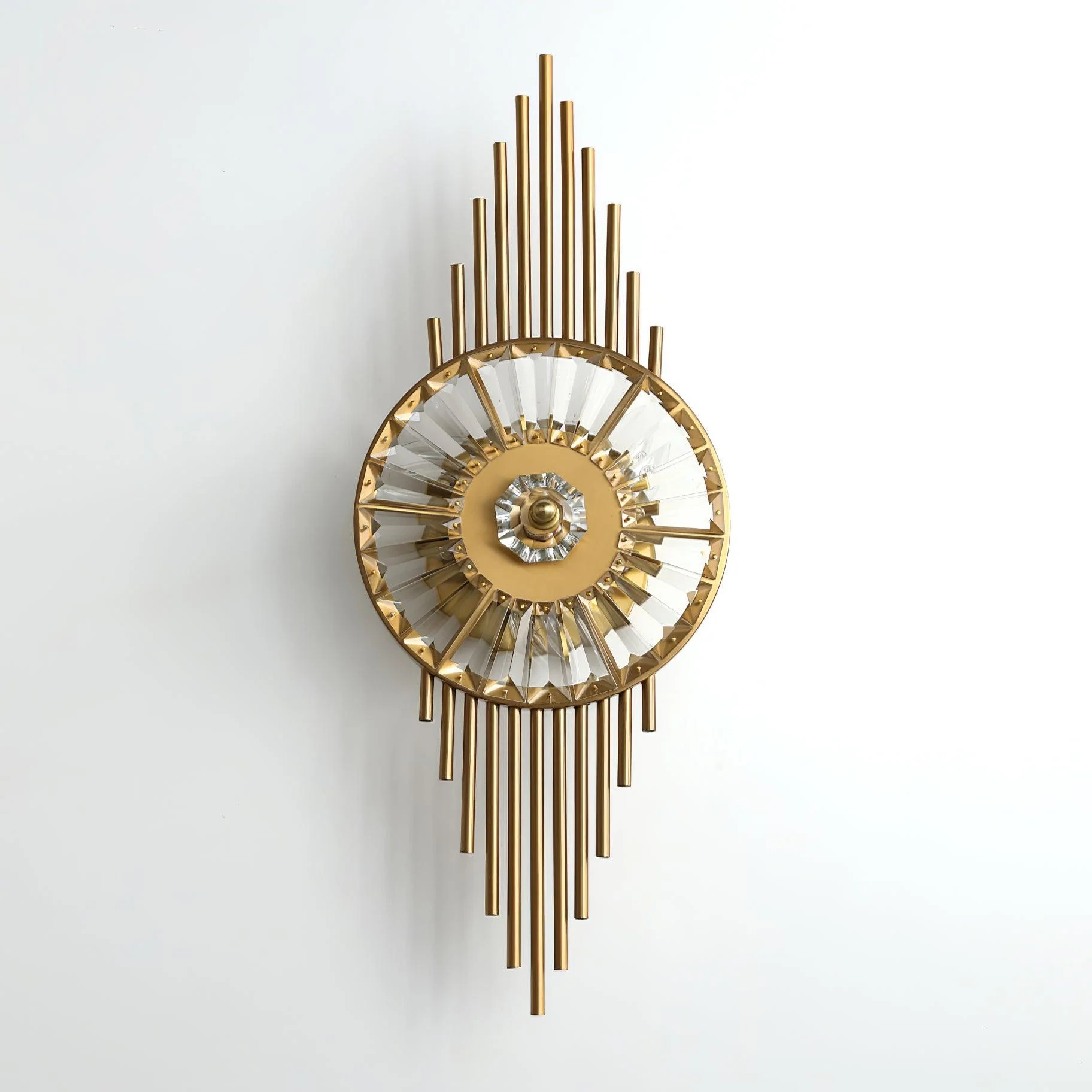Cilirel Postmodern Luxury Gear Gold Crystal Wall Light - Image 6