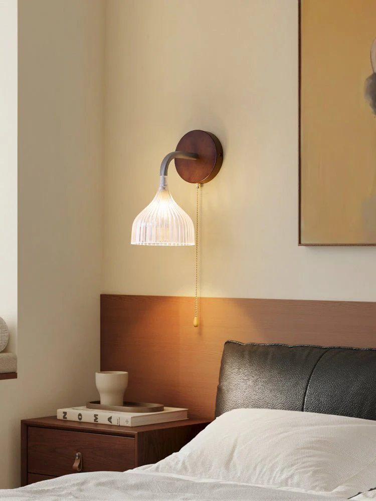Cimararae Elegance Classic Wood Wall Lamp - Image 50