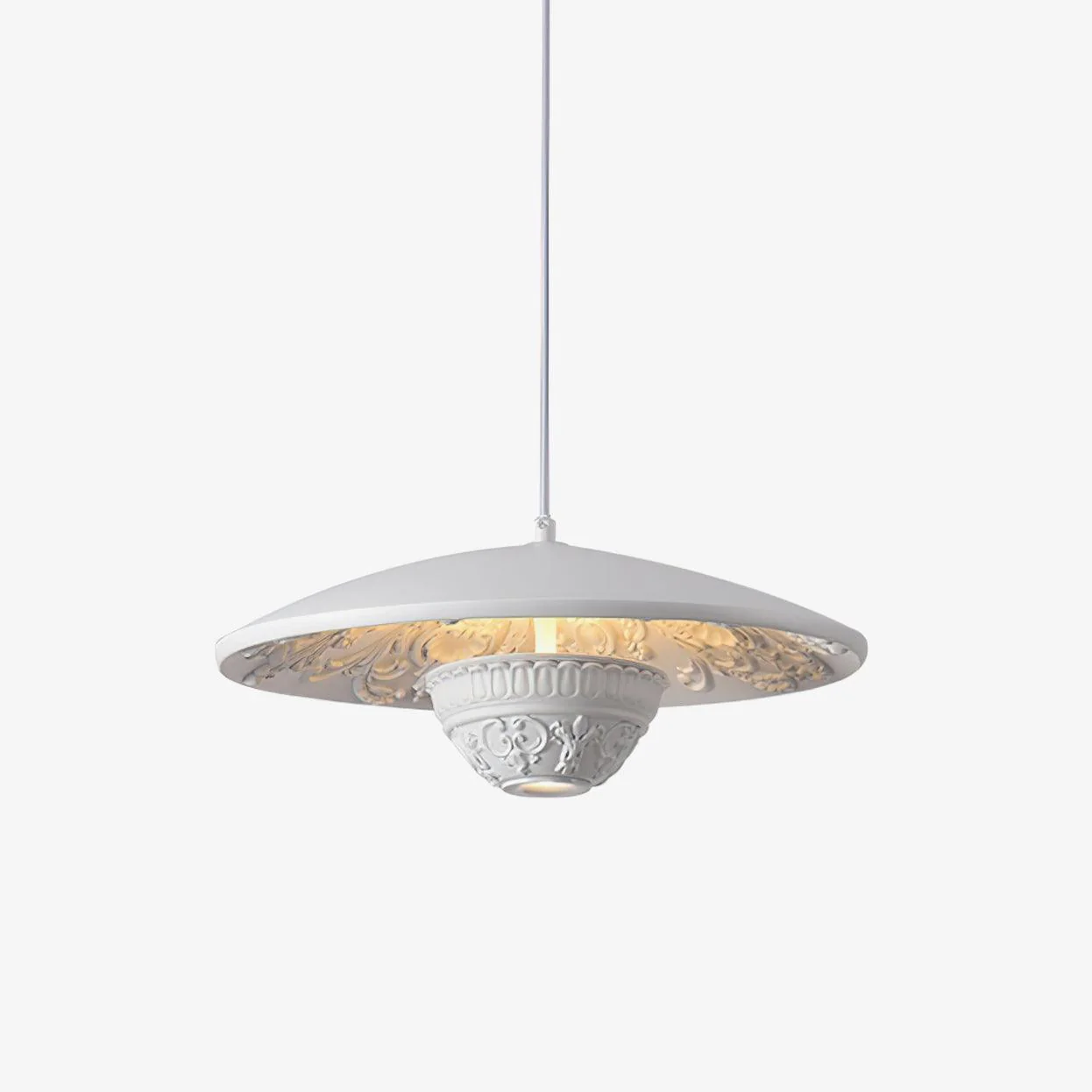 Ciraeus Art Flying Saucer Resin Pendant Lamp