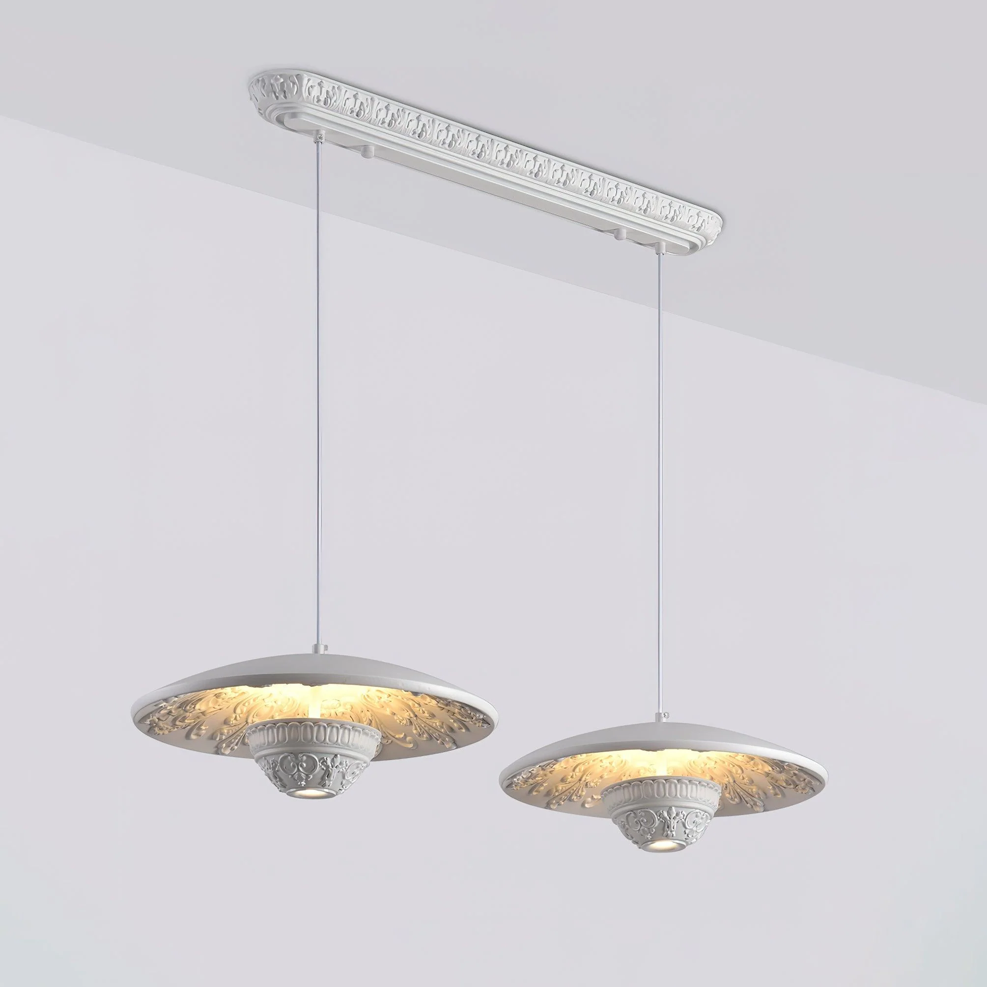 Ciraeus Art Flying Saucer Resin Pendant Lamp - Image 7