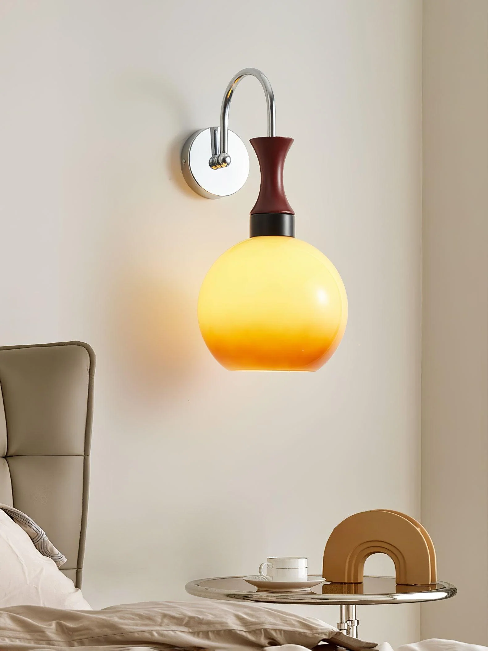 Cishael Nordic Art Glass Sconce Wall lamp - Image 10