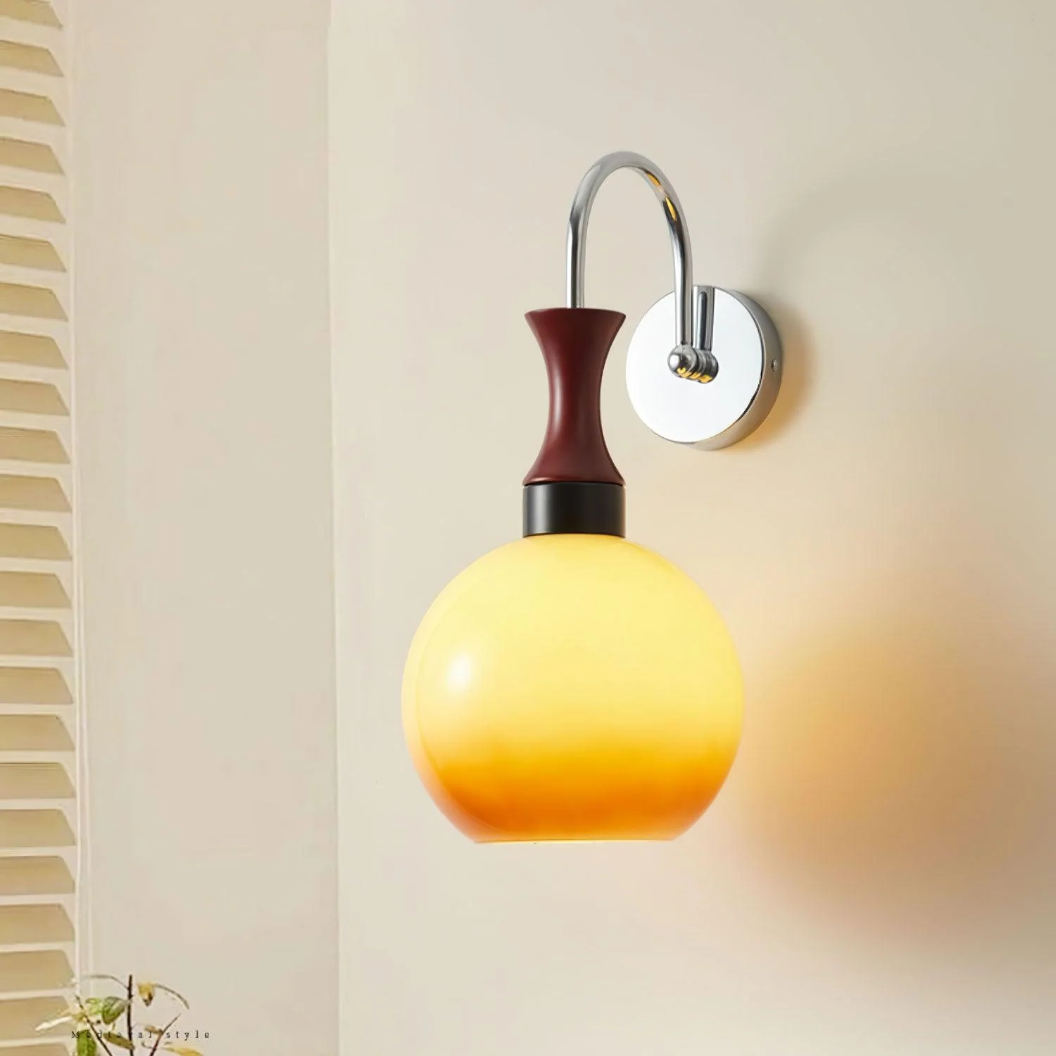 Cishael Nordic Art Glass Sconce Wall lamp - Image 4