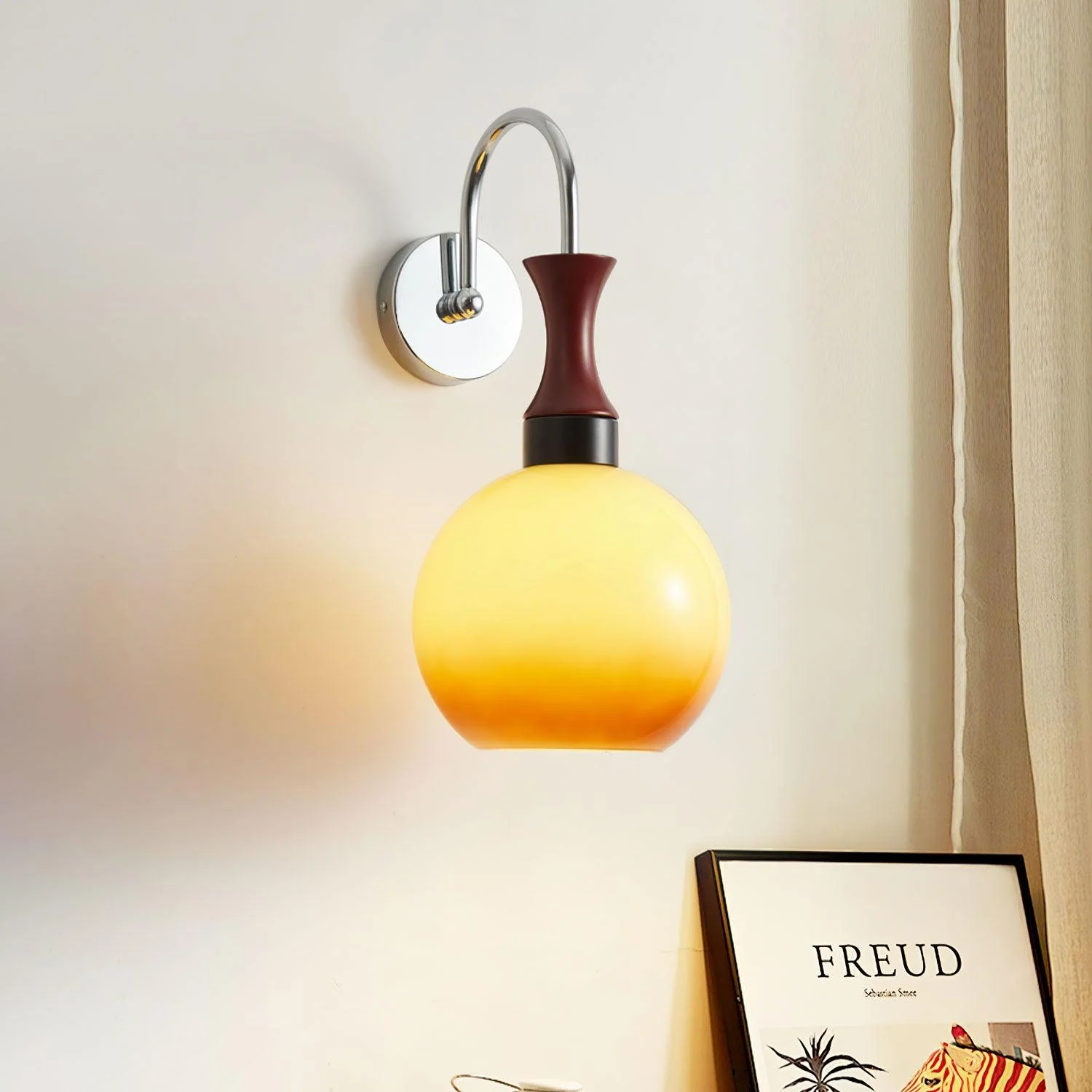 Cishael Nordic Art Glass Sconce Wall lamp - Image 6