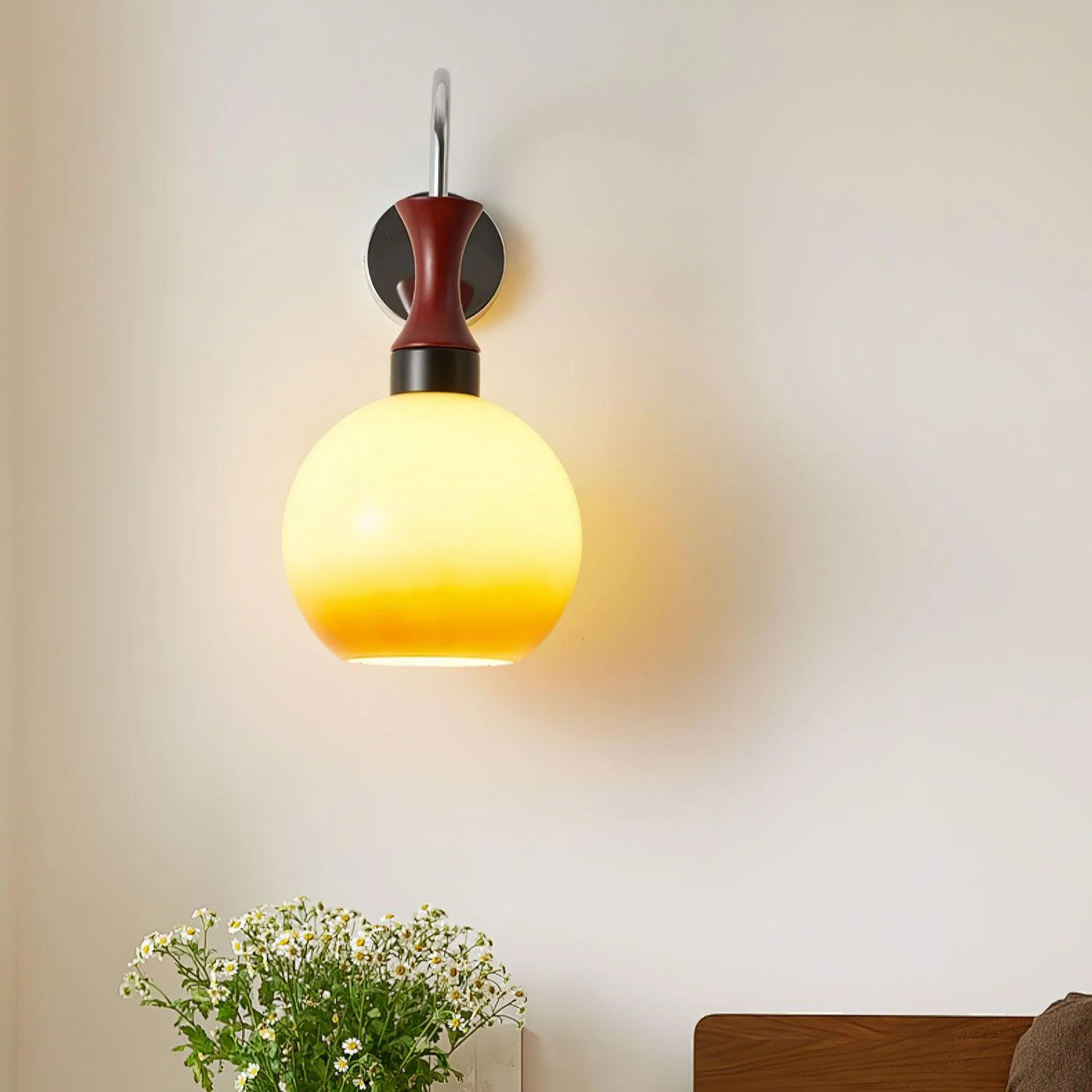 Cishael Nordic Art Glass Sconce Wall lamp - Image 7