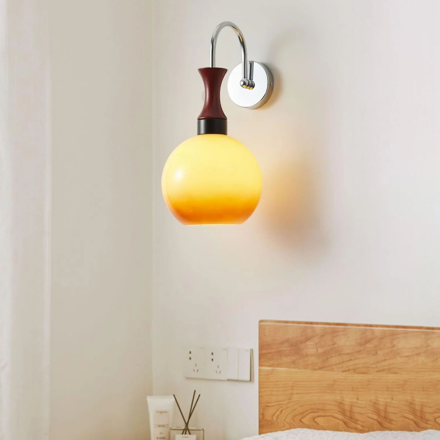 Cishael Nordic Art Glass Sconce Wall lamp - Image 8