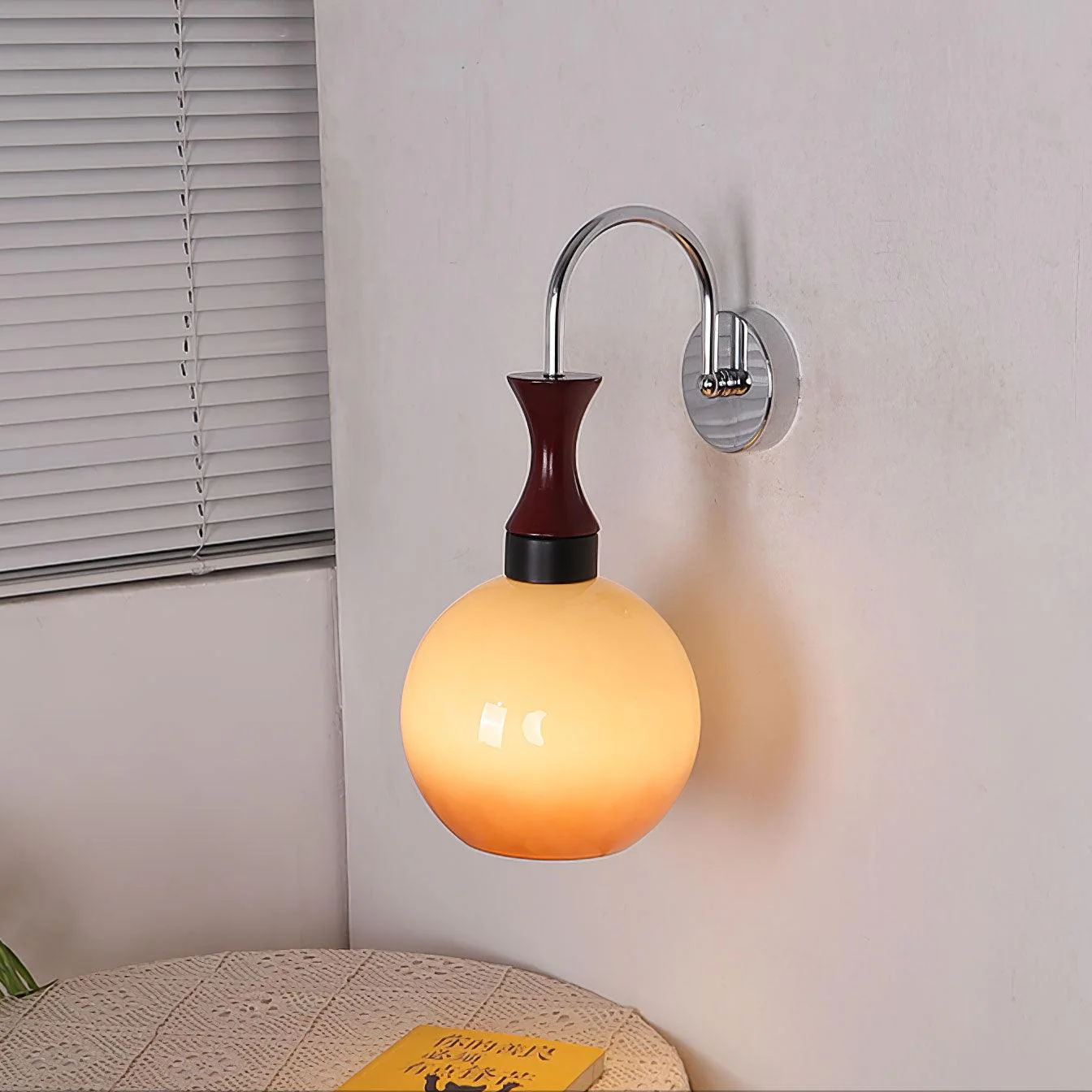 Cishael Nordic Art Glass Sconce Wall lamp - Image 9