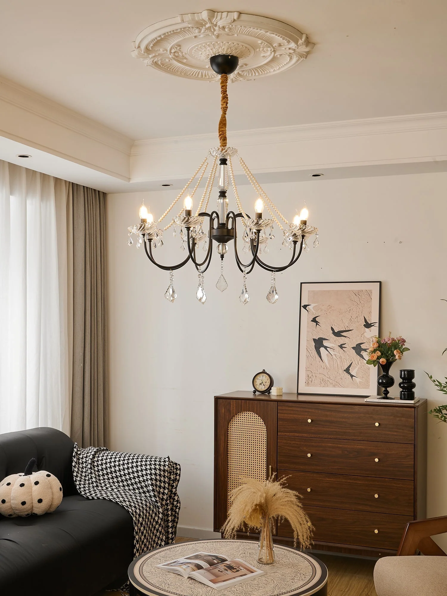 Cisoren Postmodern Luxury Pearls Crystal Chandelier - Image 17