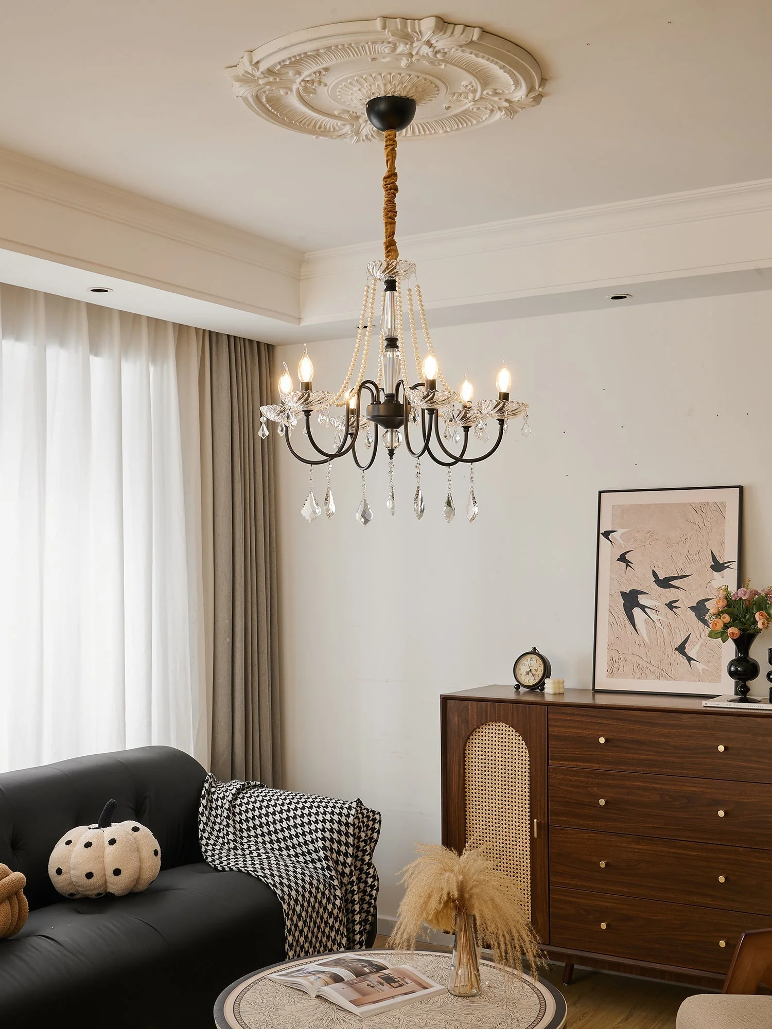 Cisoren Postmodern Luxury Pearls Crystal Chandelier - Image 19
