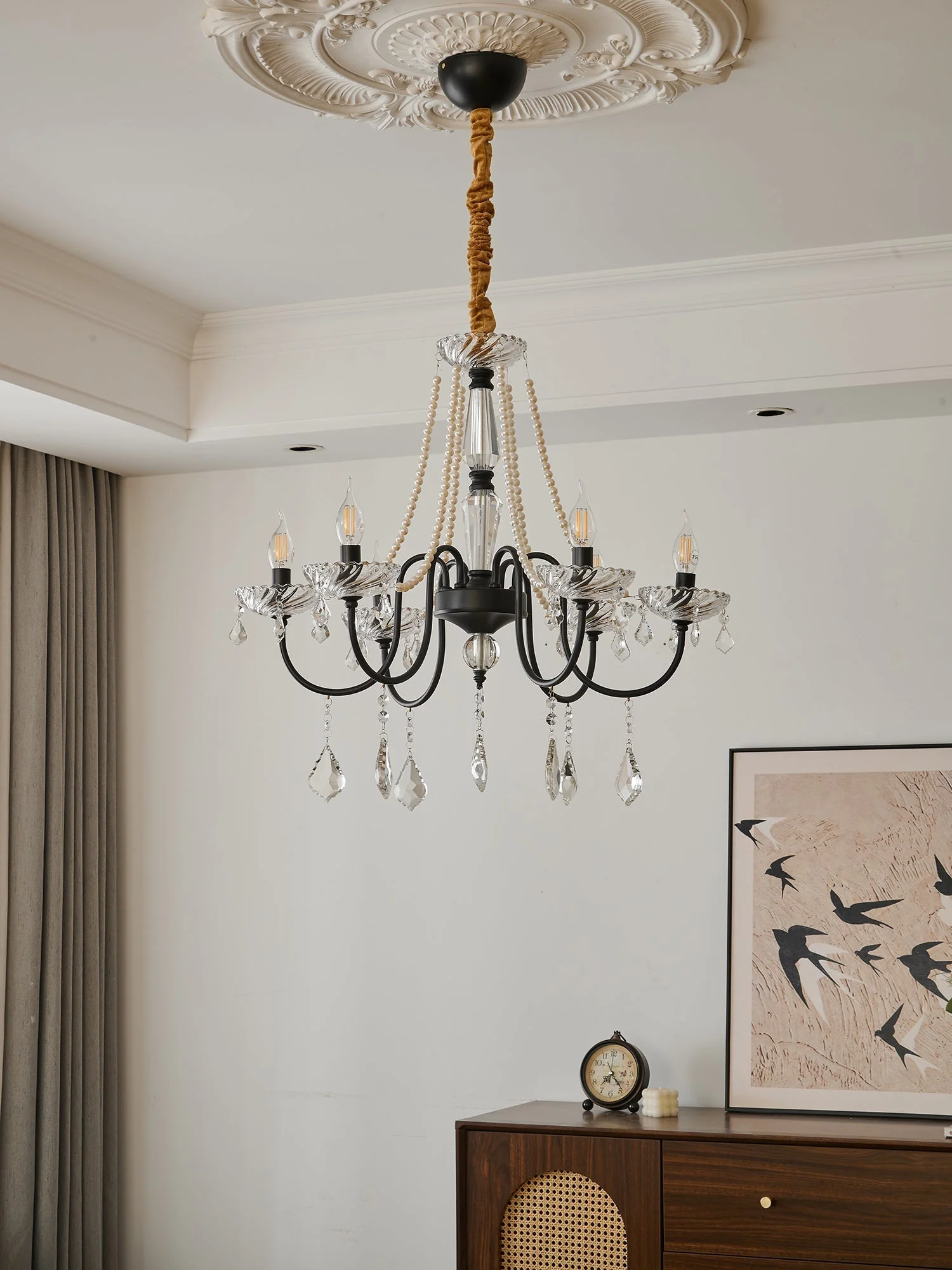 Cisoren Postmodern Luxury Pearls Crystal Chandelier - Image 20