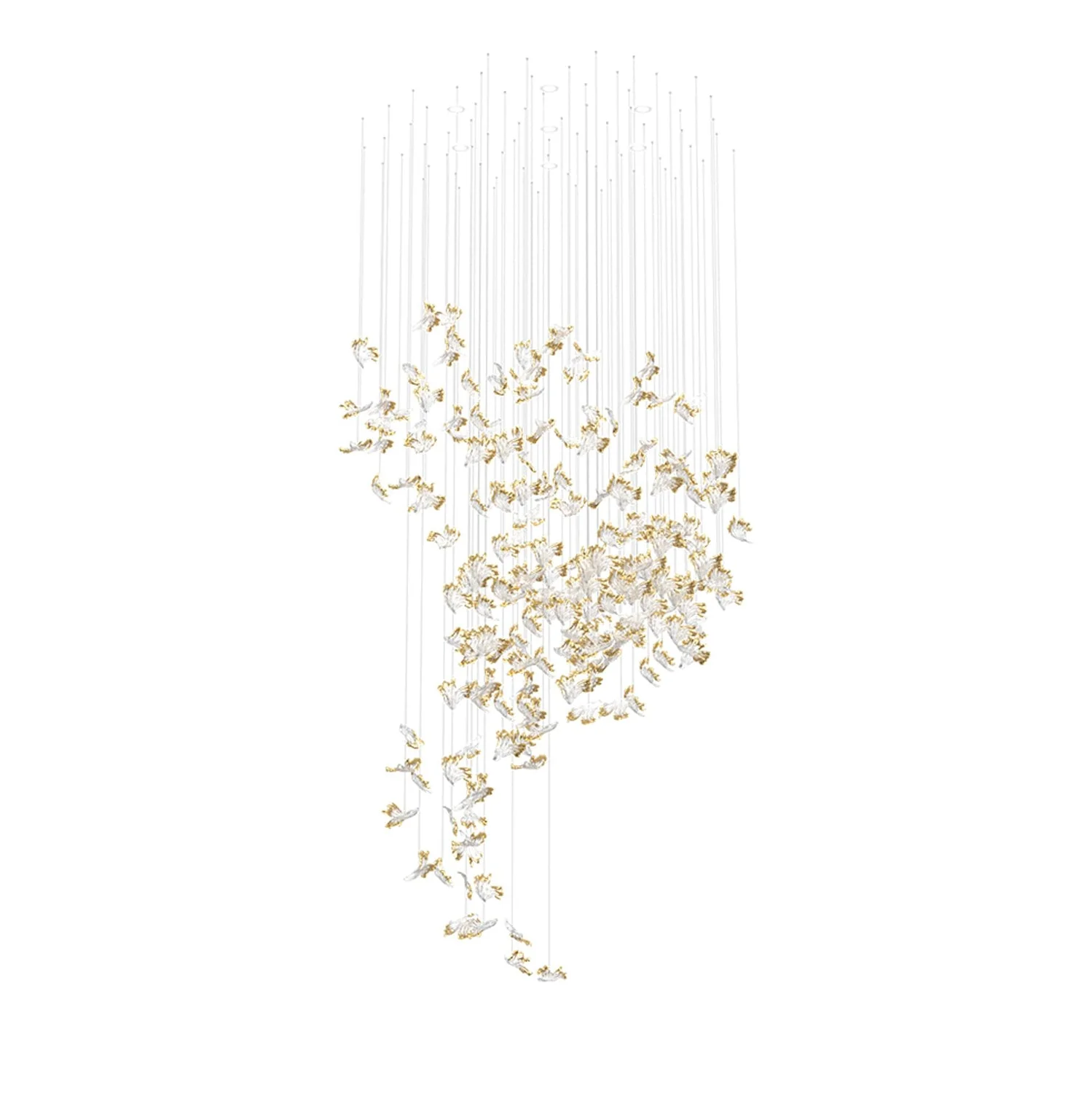 Citalora Crystal Cluster Pendant Light Chandelier - Image 17
