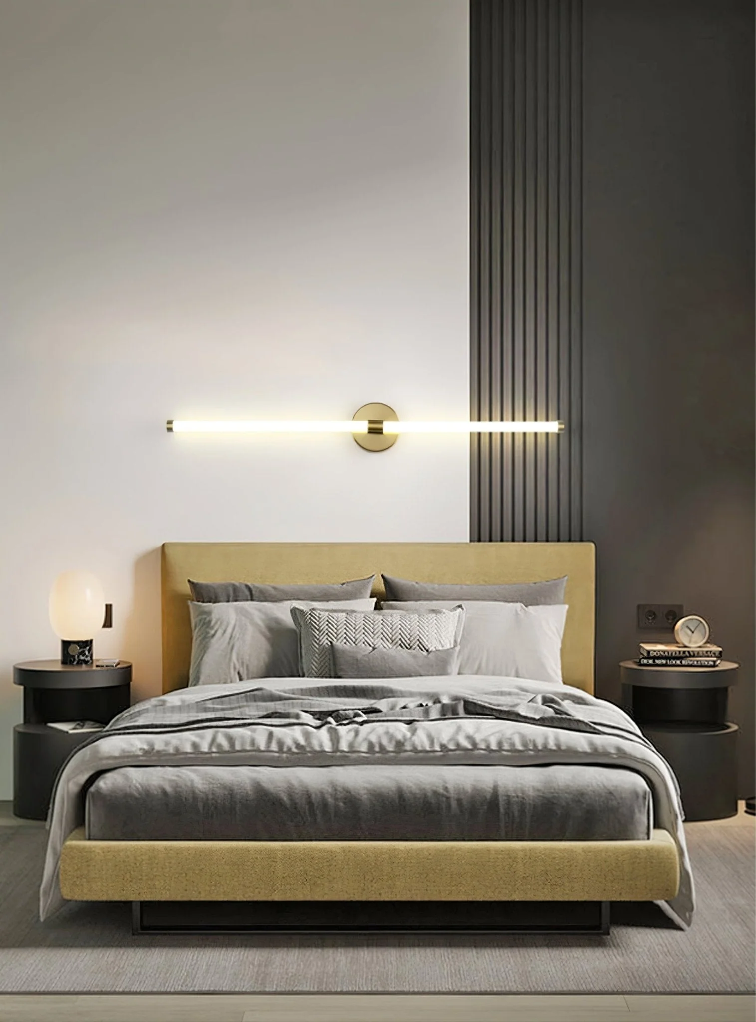 Cithayra Classic Minimalist Vertical Sconce Wall lamp - Image 2