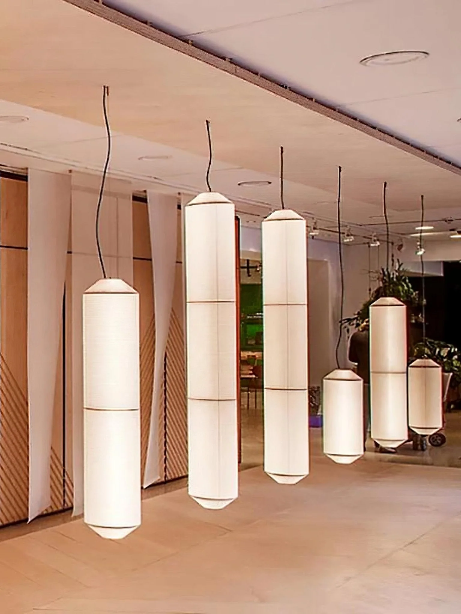 Citheis Modern Minimalist Natural Mulberry Silk Pendant Lamp - Image 40