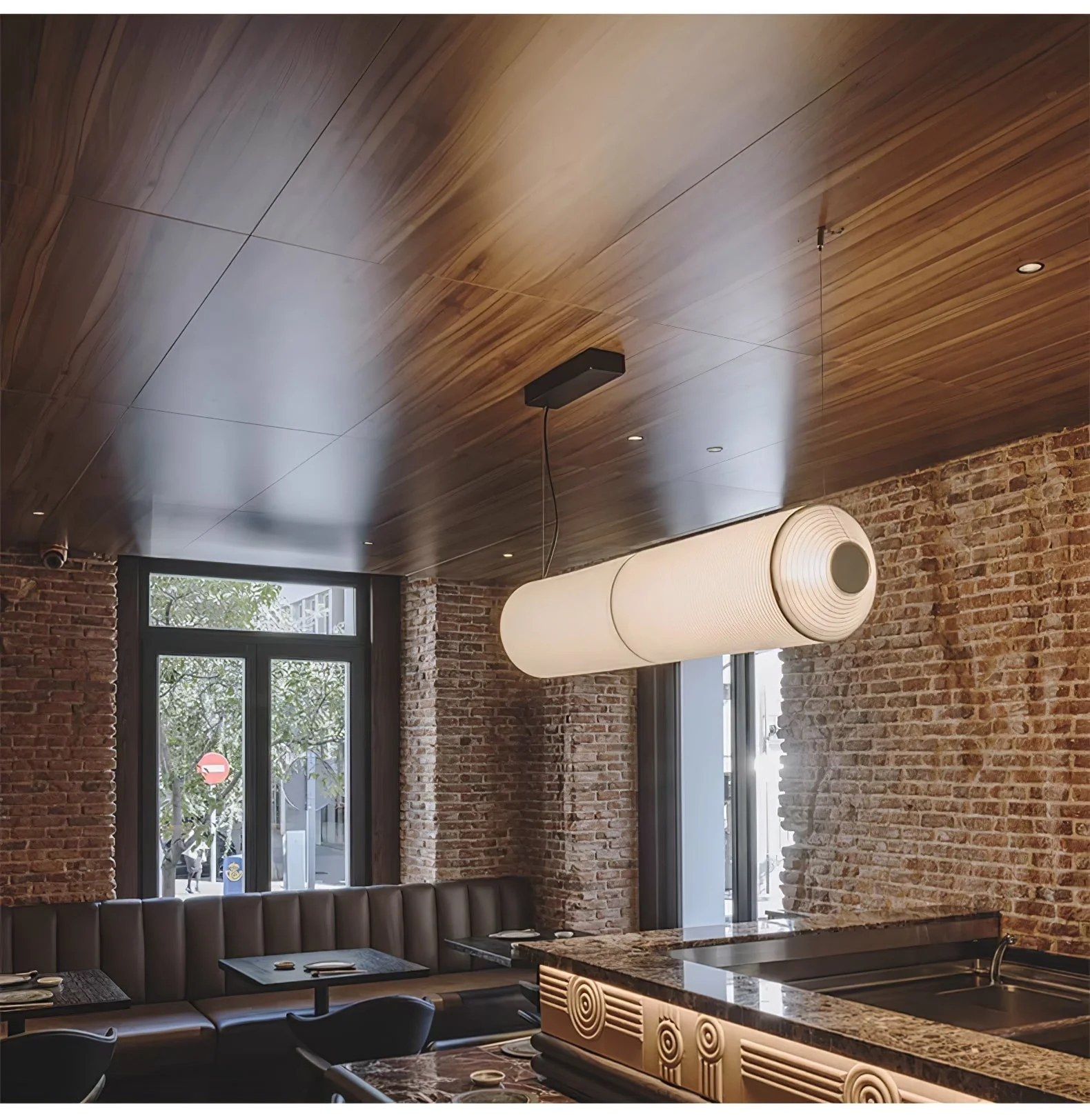 Citheis Modern Minimalist Natural Mulberry Silk Pendant Lamp - Image 56