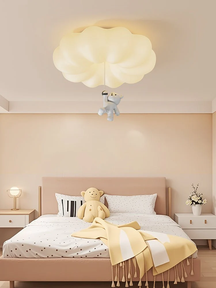 Civarion Classic Cloud Bear Resin Ceiling Light - Image 6