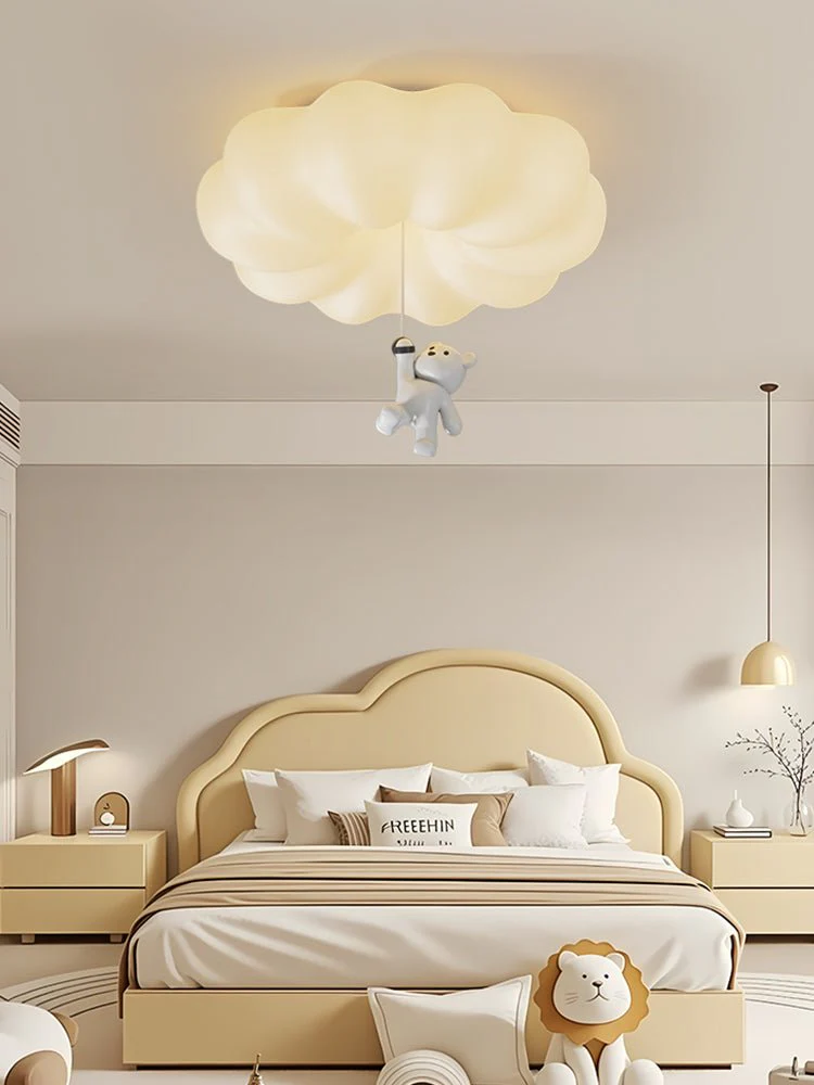 Civarion Classic Cloud Bear Resin Ceiling Light - Image 9