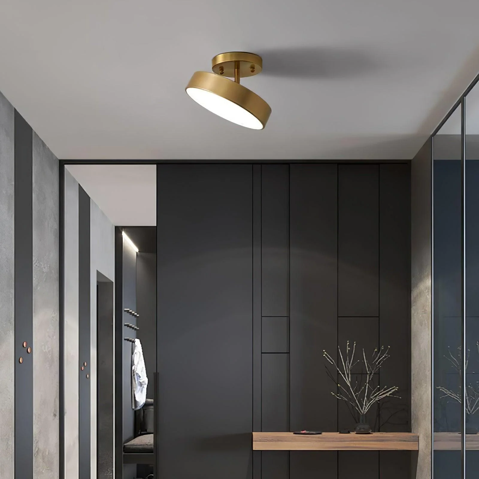 Cizorila Modern Minimalist Rotating Ceiling Lamp - Image 11