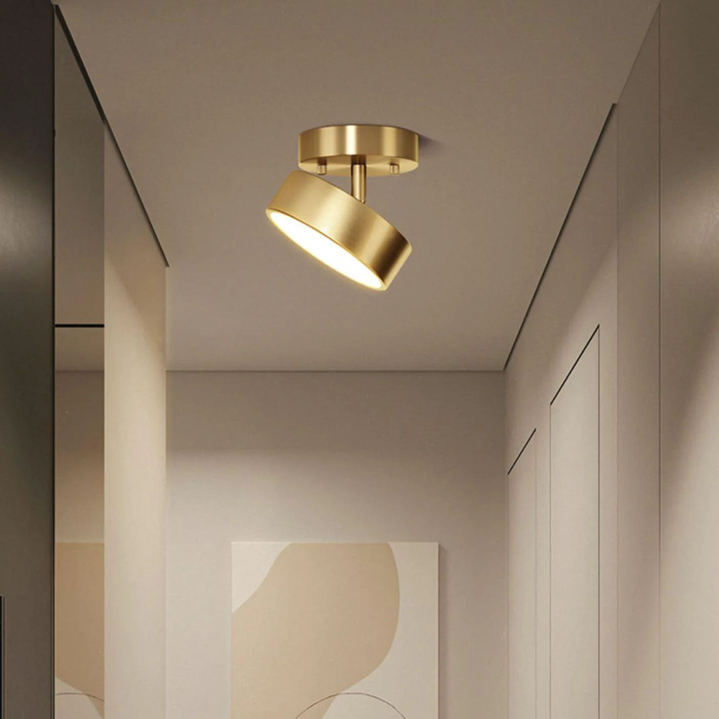 Cizorila Modern Minimalist Rotating Ceiling Lamp - Image 13