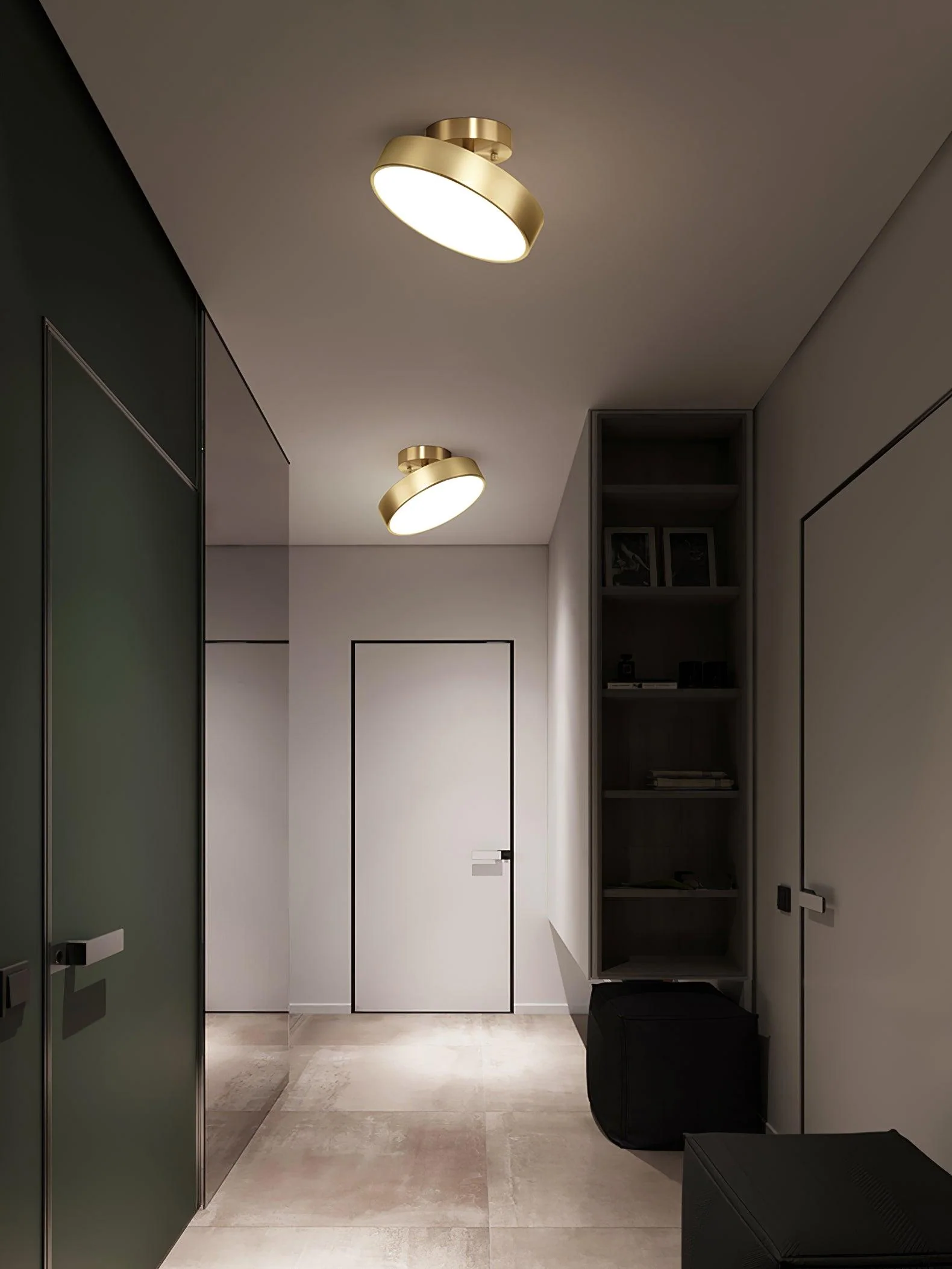 Cizorila Modern Minimalist Rotating Ceiling Lamp - Image 21