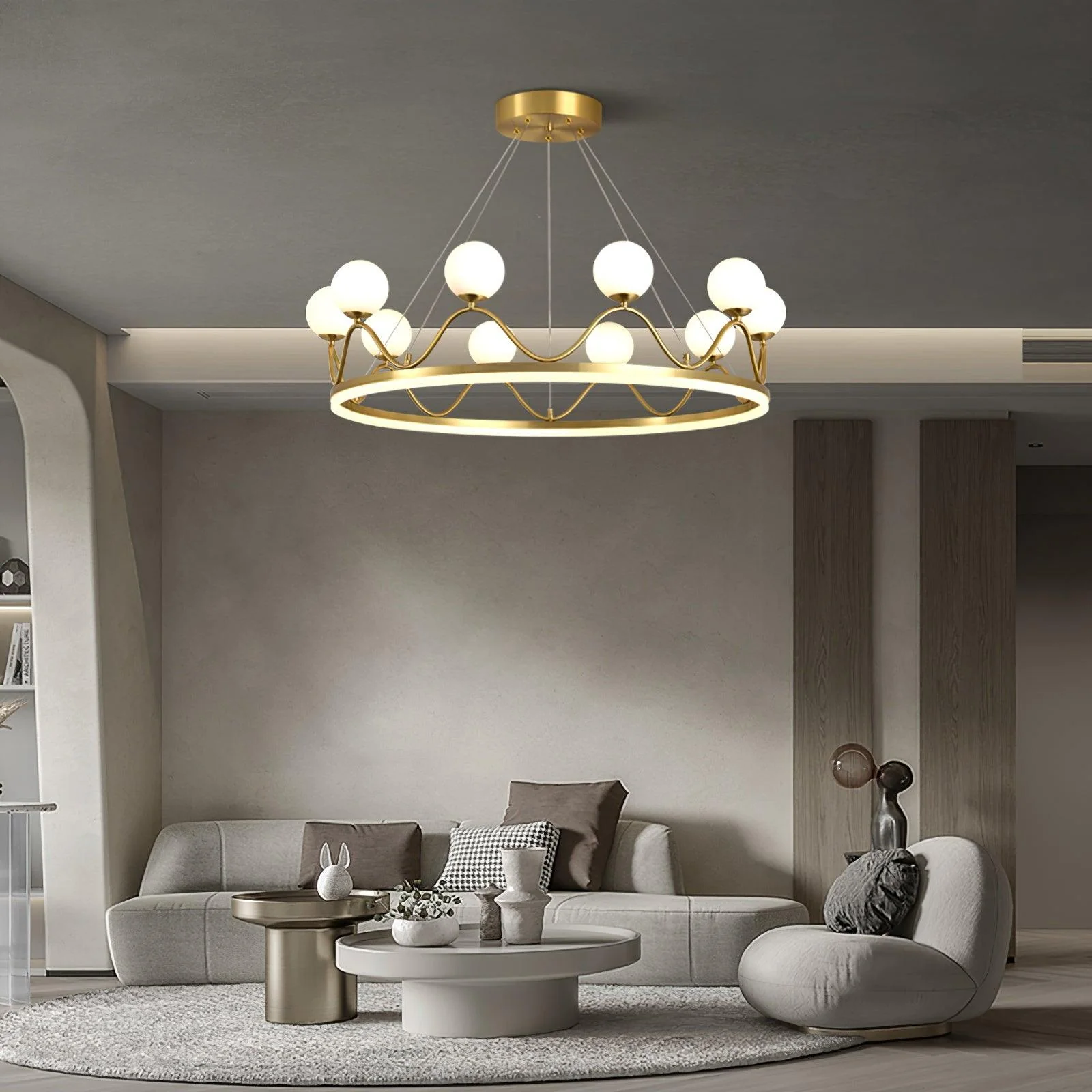 Clara Luxury Glass Chandelier - Image 15