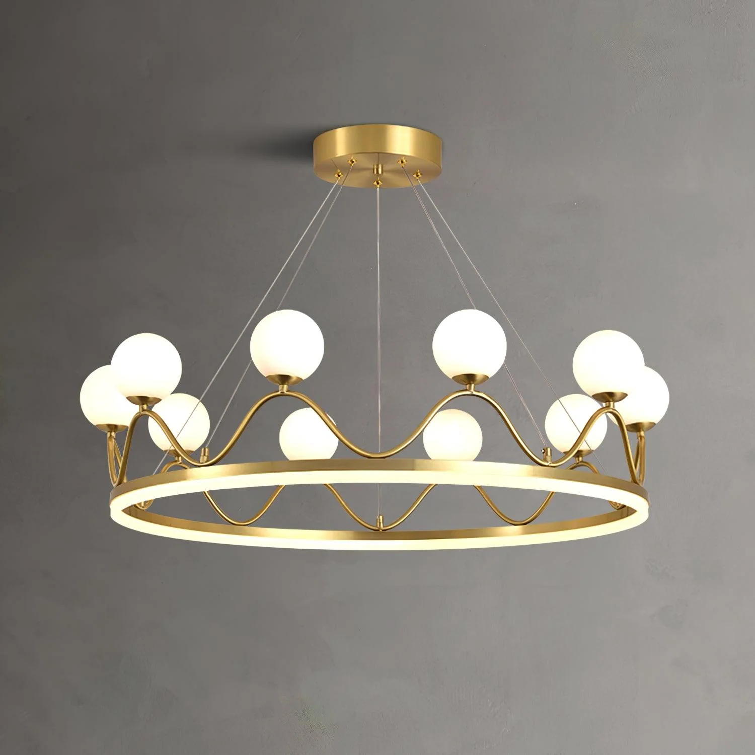 Clara Luxury Glass Chandelier - Image 18