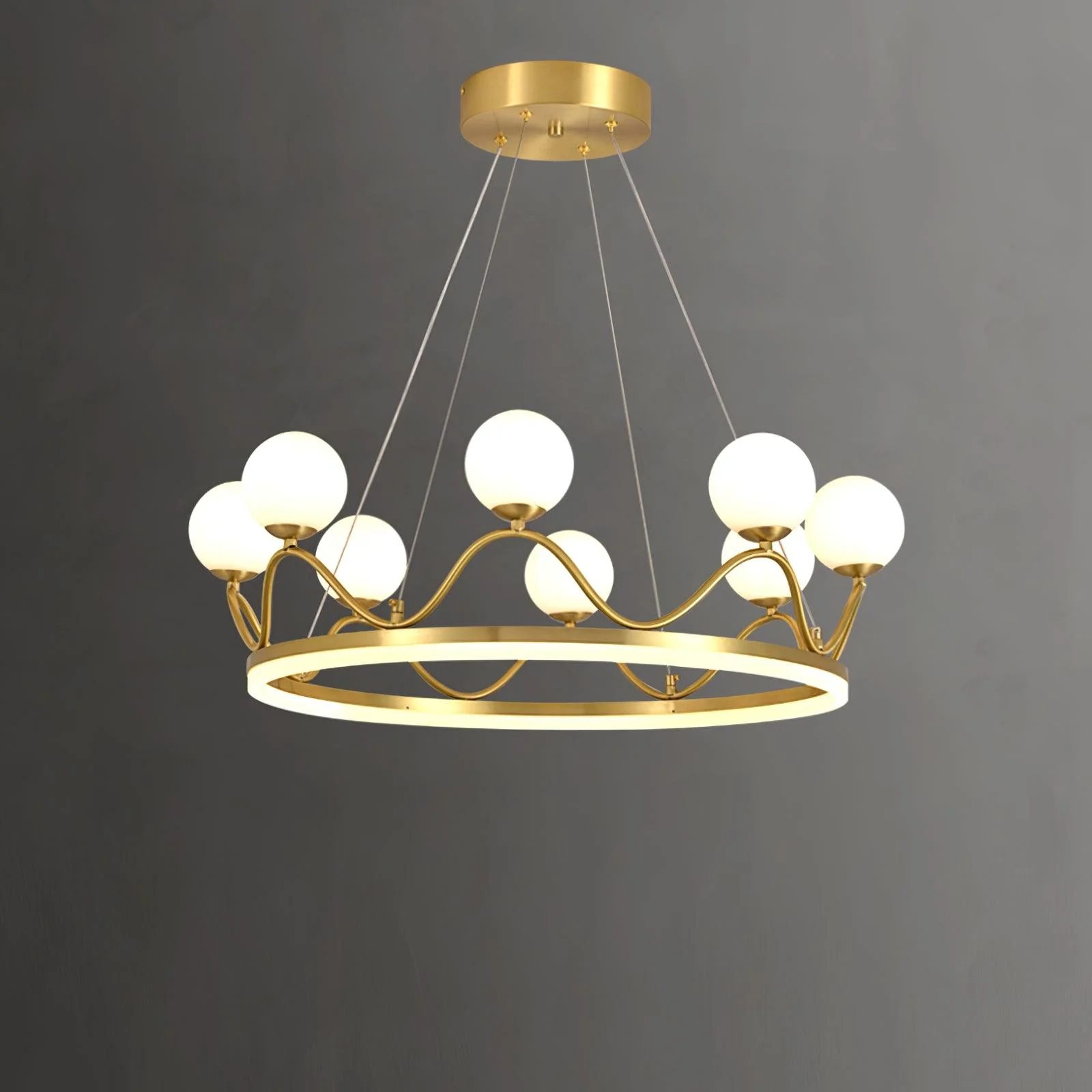 Clara Luxury Glass Chandelier - Image 5