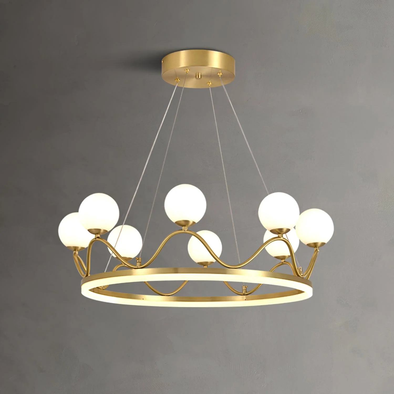 Clara Luxury Glass Chandelier - Image 7