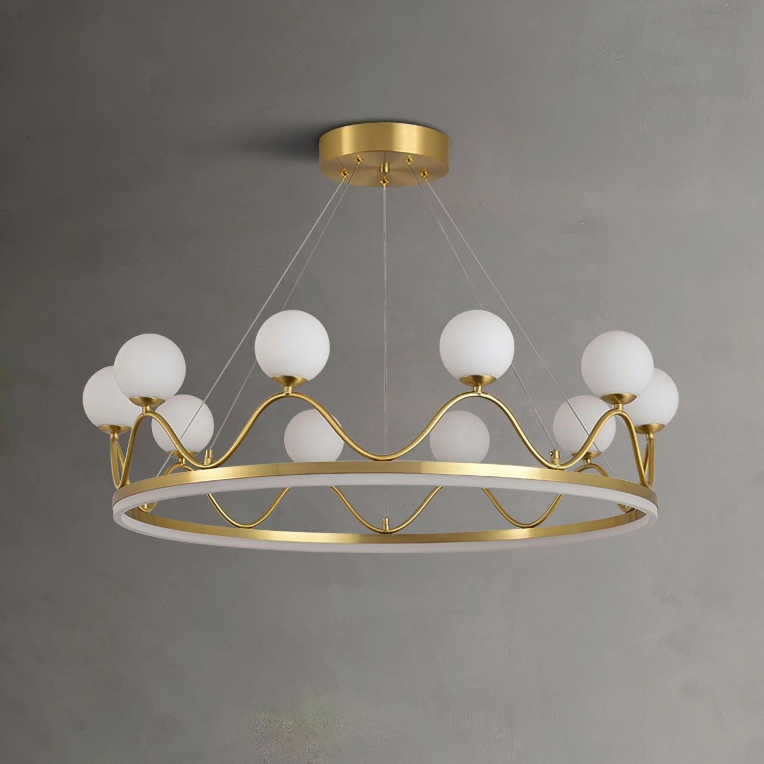 Clara Luxury Glass Chandelier - Image 9