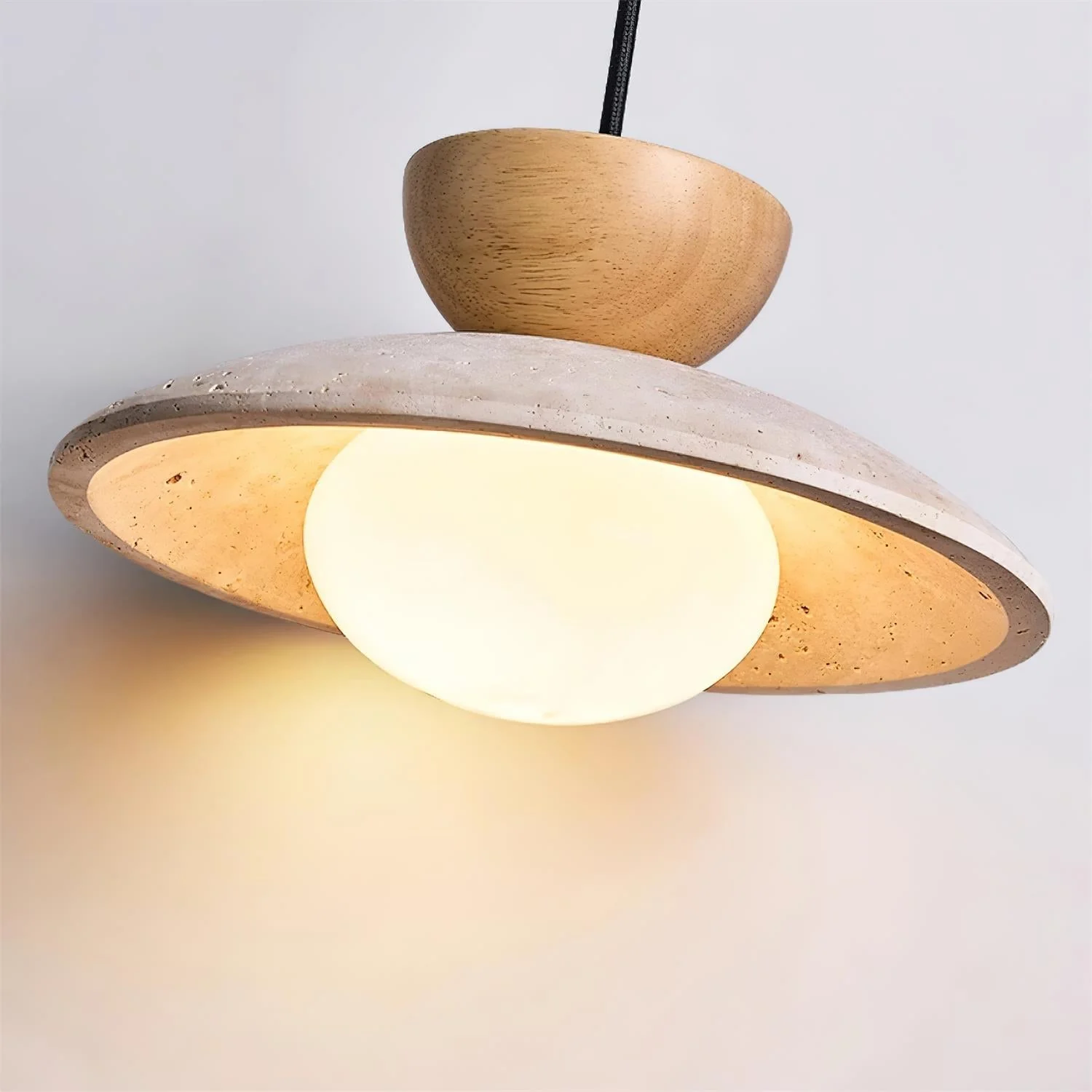 Cleo Travertine Pendant Lights - Image 10