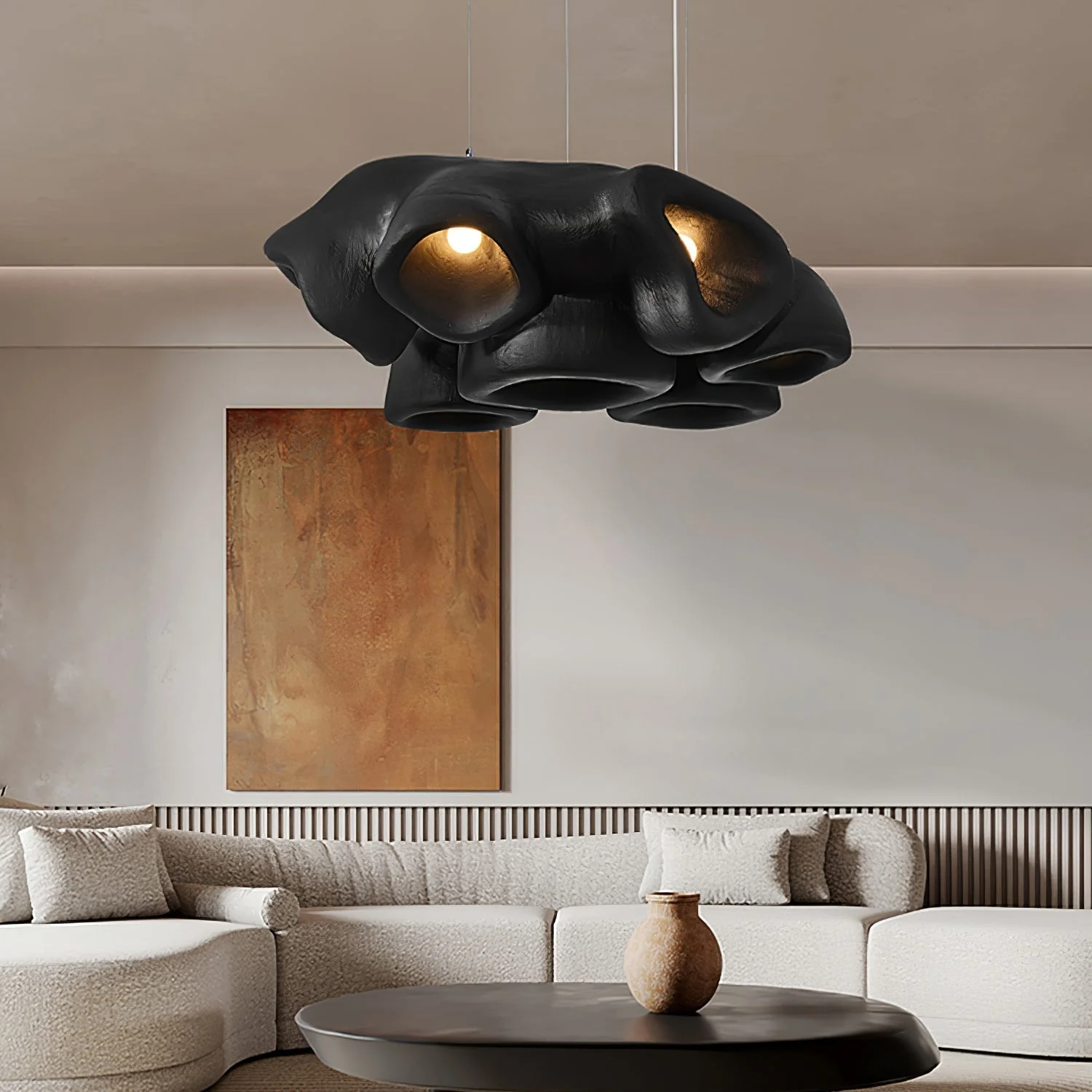 Cloud Modern Polystyrene Pendant Light - Image 9