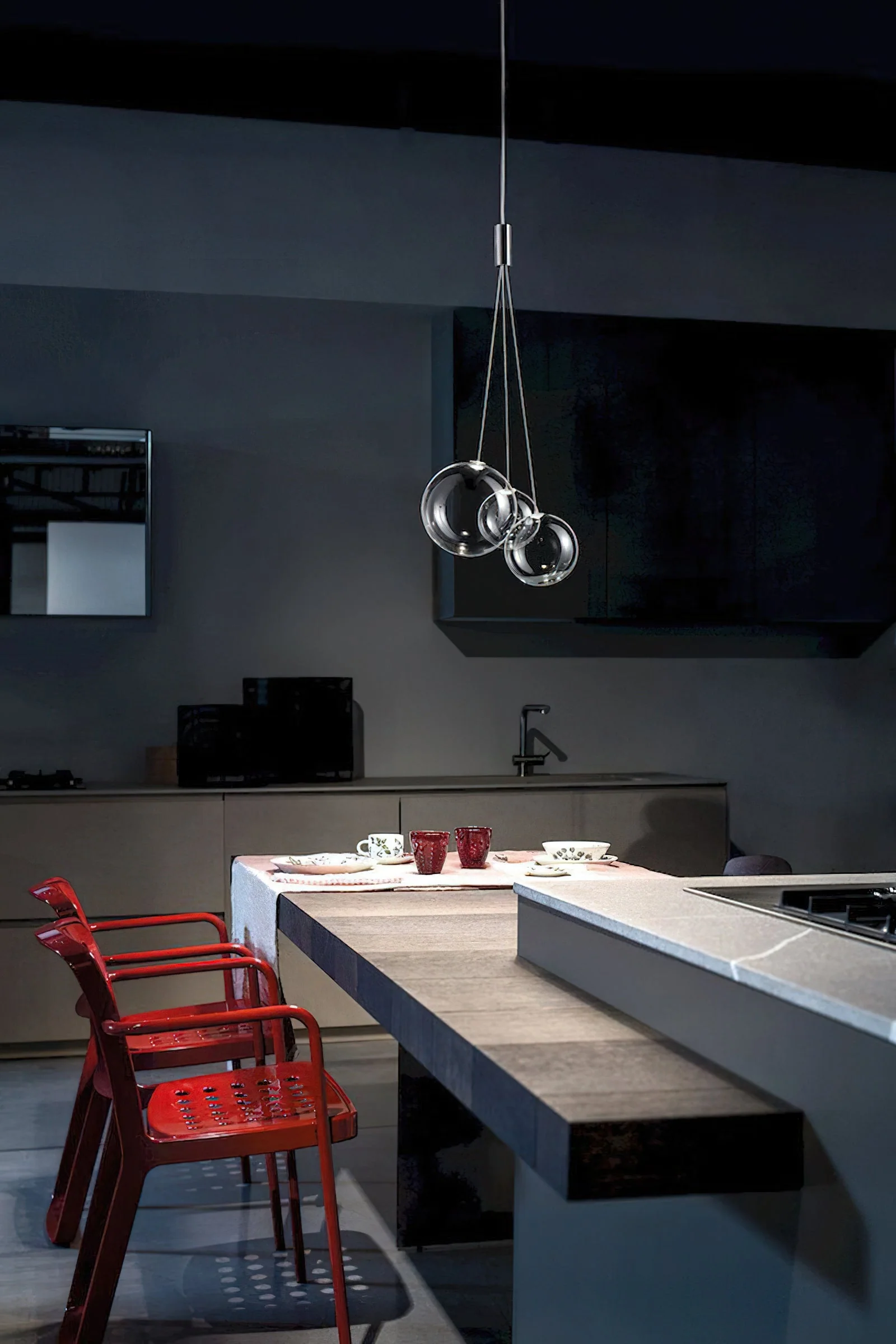 Cluster Modern Glass Pendant Light - Image 19
