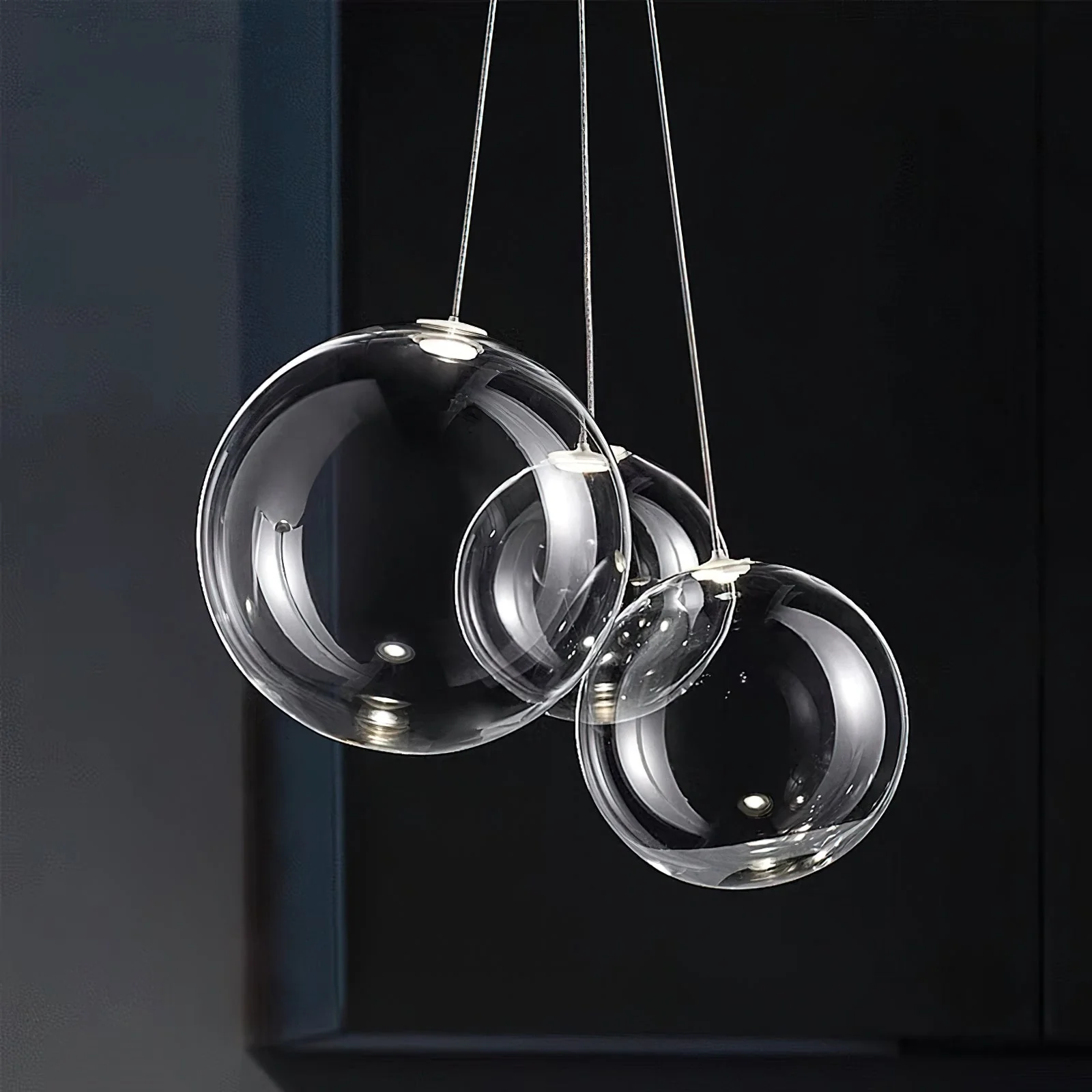 Cluster Modern Glass Pendant Light - Image 35